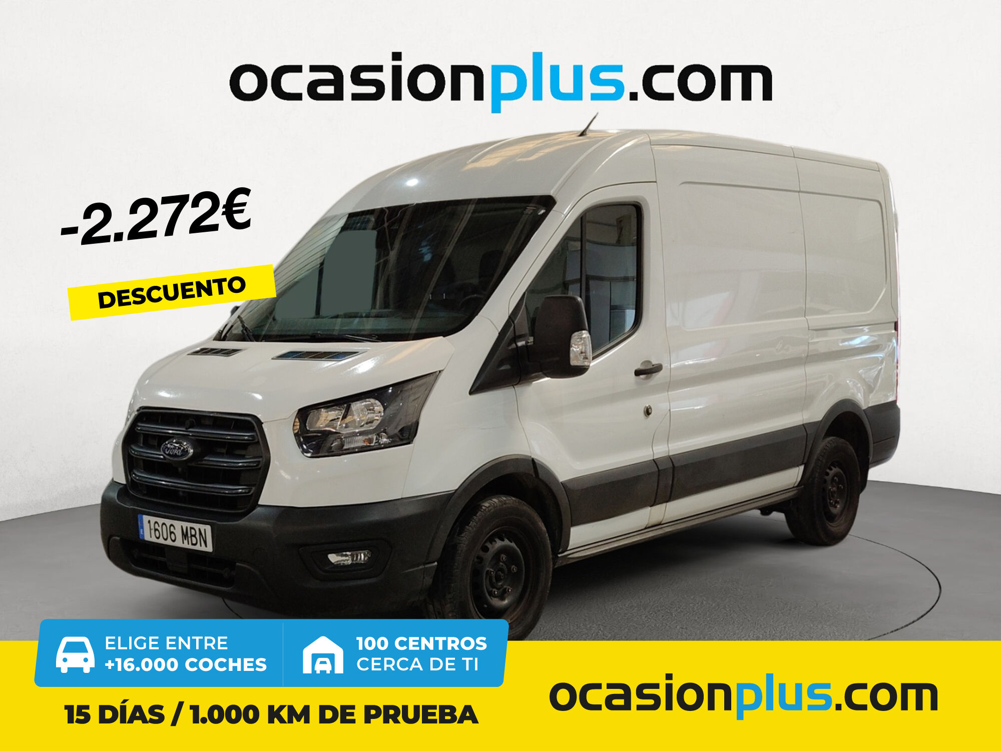 FORD Transit (Furgon 350 MHEV L2H2 FWD 96 kW (130 CV)) en Madrid