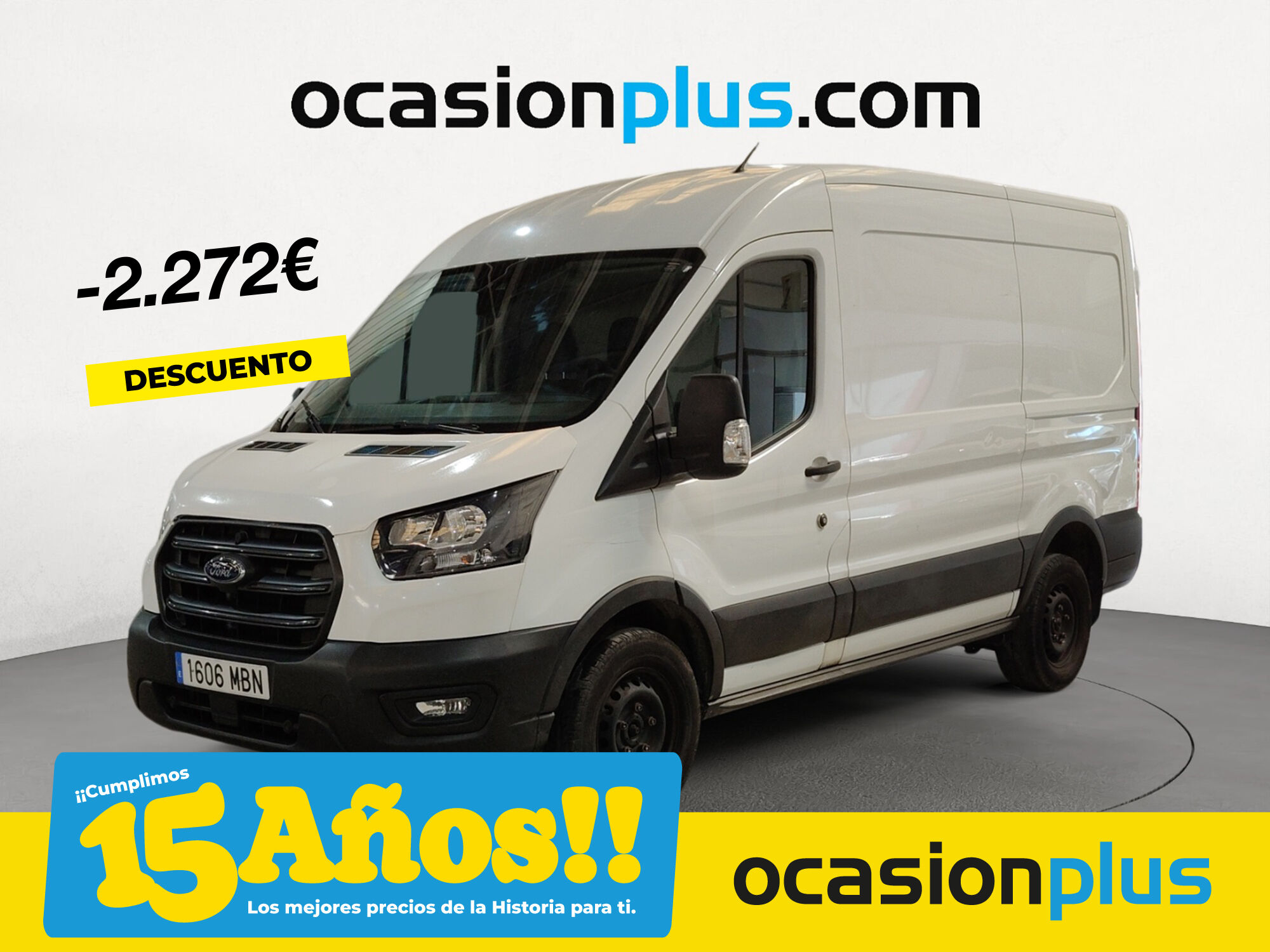 FORD Transit (Furgon 350 MHEV L2H2 FWD 96 kW (130 CV)) en Madrid