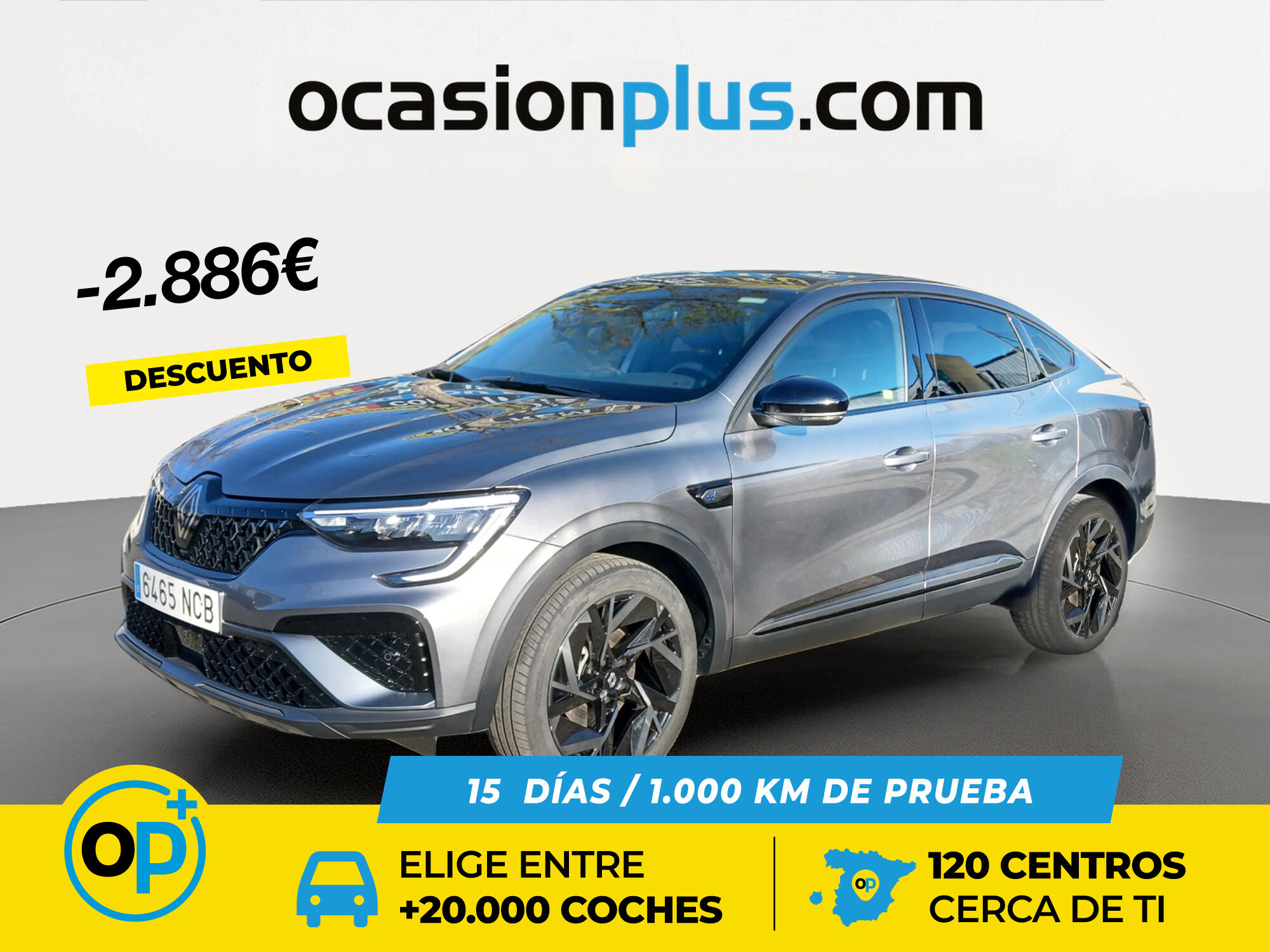 RENAULT Arkana (Esprit Alpine E-TECH Híbrido 107 kW (145 CV)) en Madrid