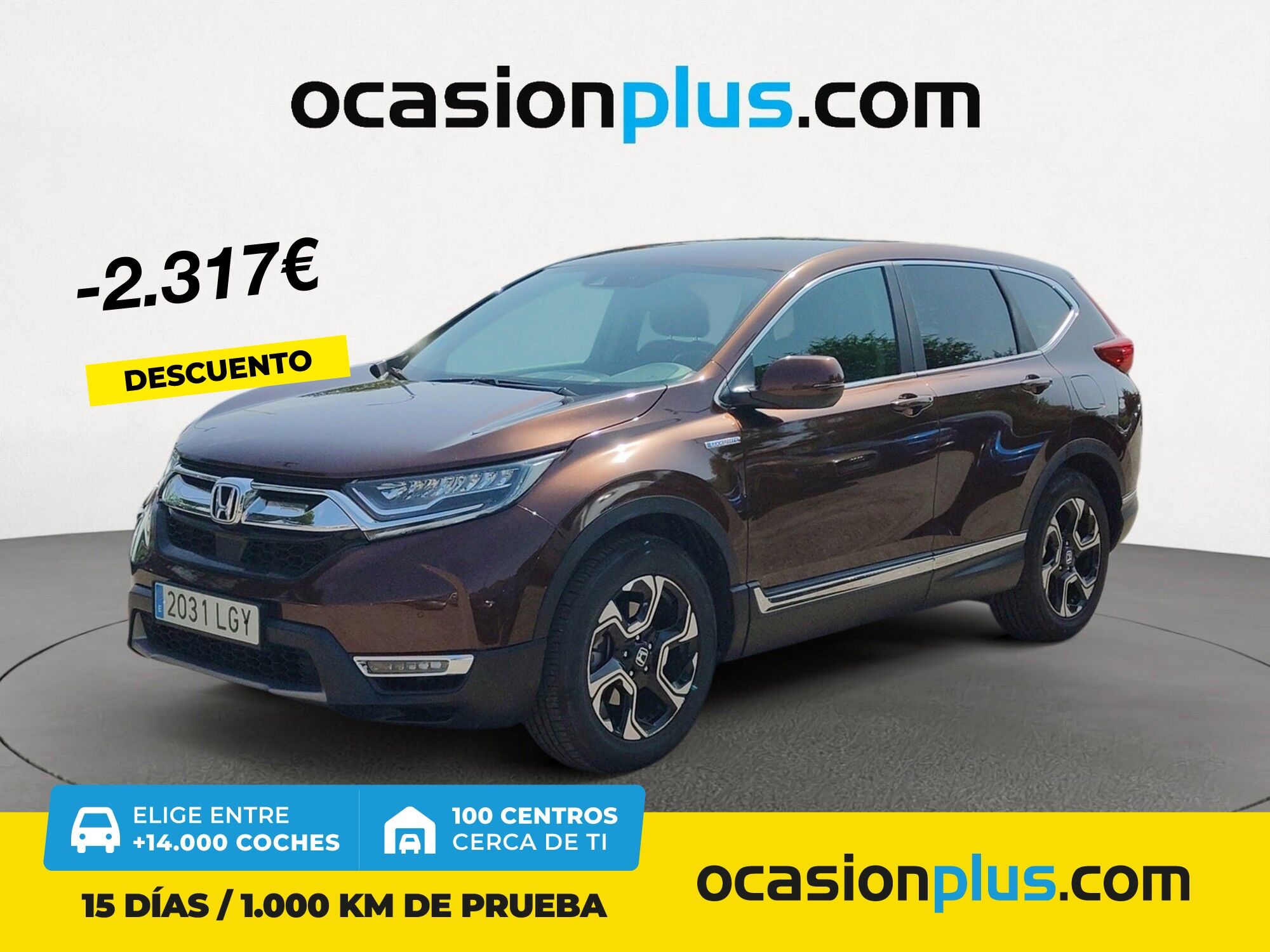 HONDA CR-V (2.0 i-MMD Elegance Navi 135 kW (184 CV)) en Madrid