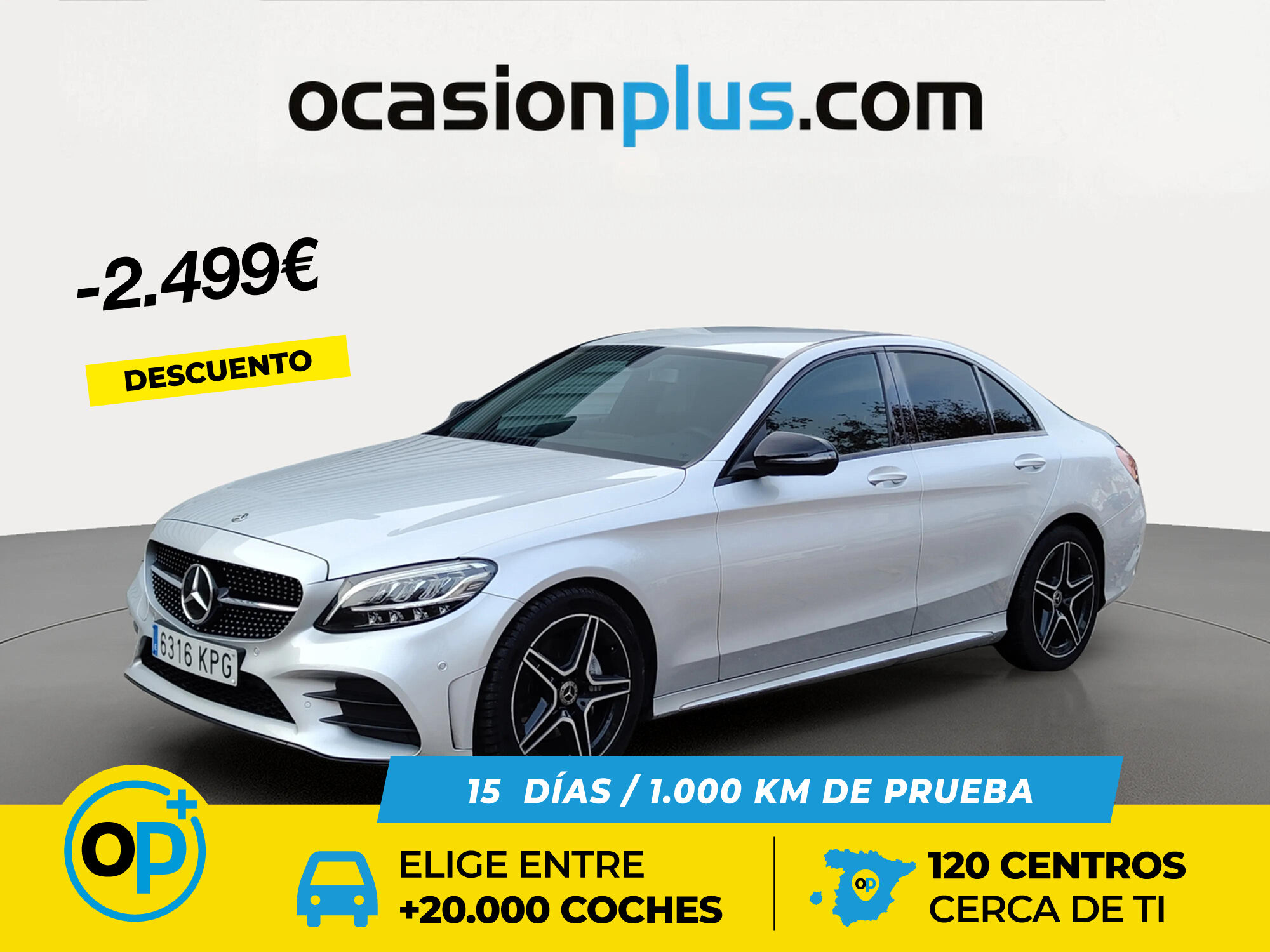 MERCEDES Clase C (220 d 143 kW (194 CV)) en Madrid