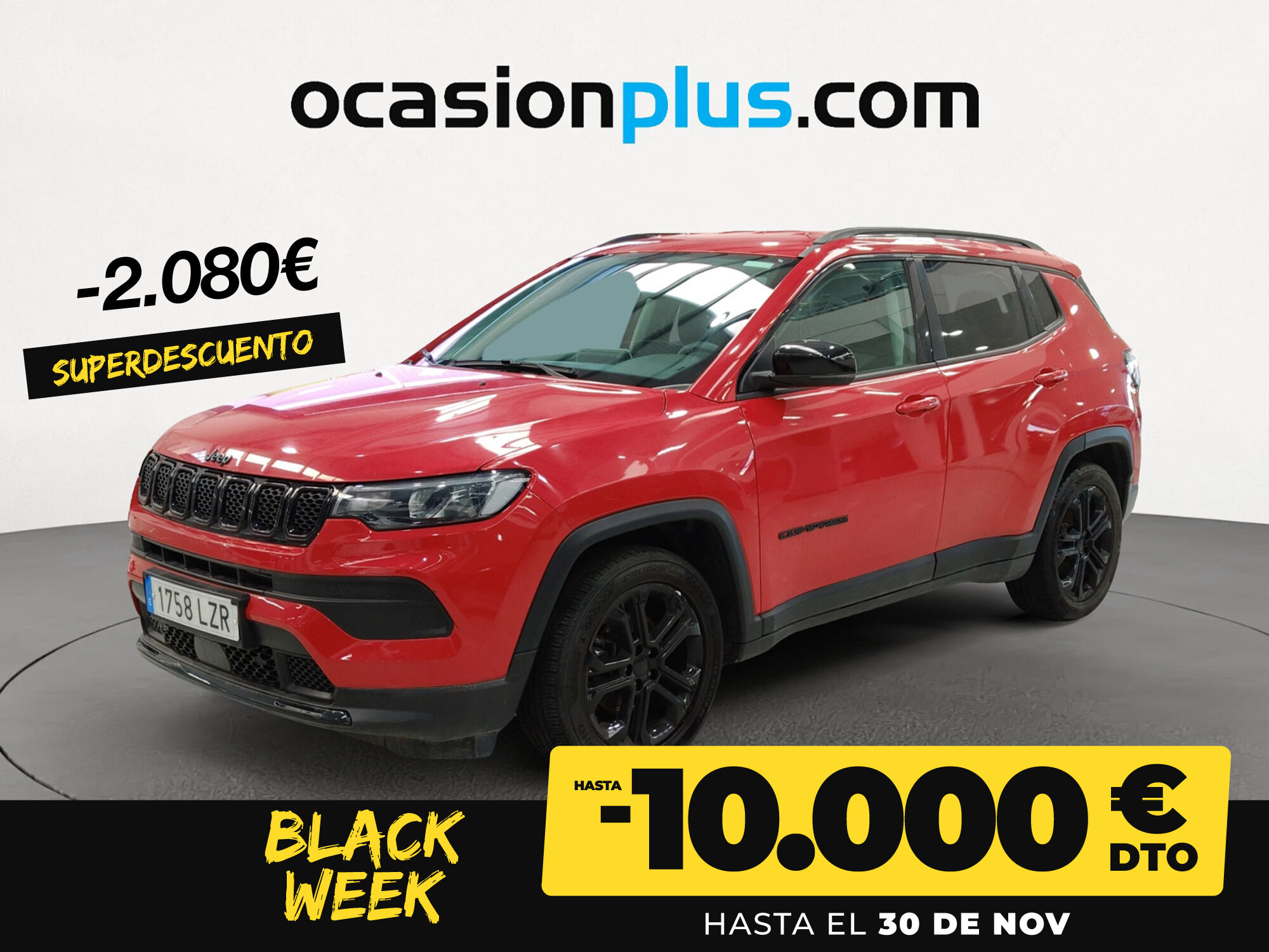 JEEP Compass (1.3 Gse Night Eagle FWD MT 96 kW (130 CV)) en Madrid