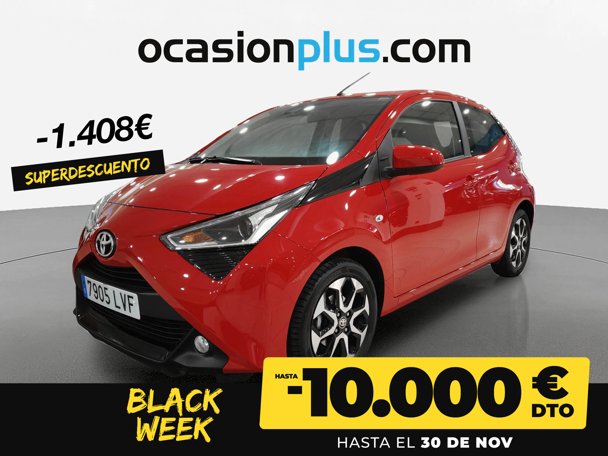 TOYOTA Aygo (1.0 70 x-play 53 kW (72 CV)) en Madrid