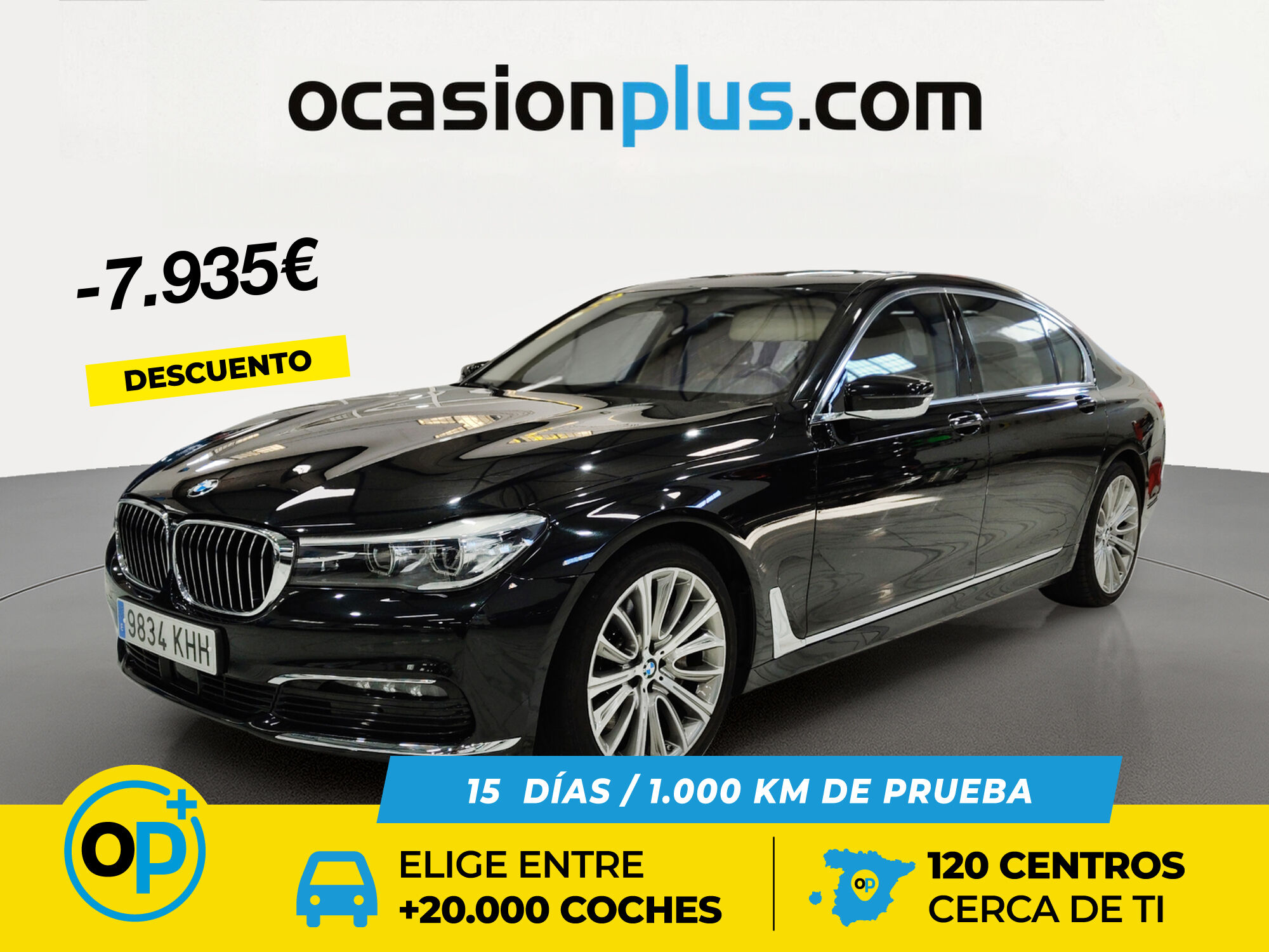 BMW Serie 7 (750Li xDrive 330 kW (450 CV)) en Madrid