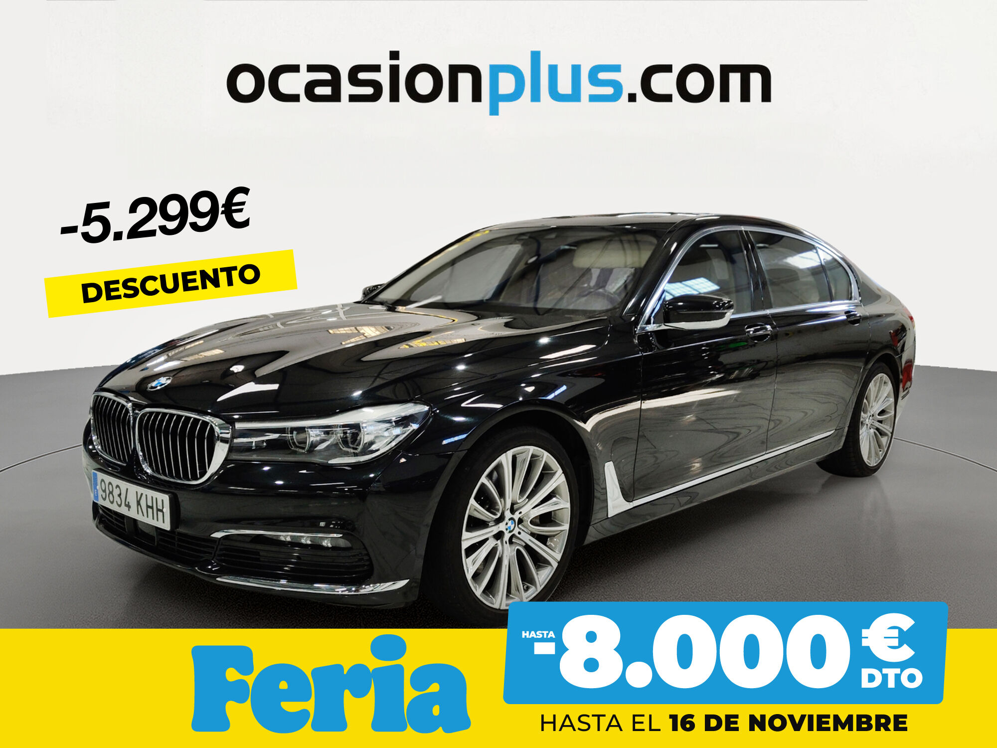 BMW Serie 7 (750Li xDrive 330 kW (450 CV)) en Madrid