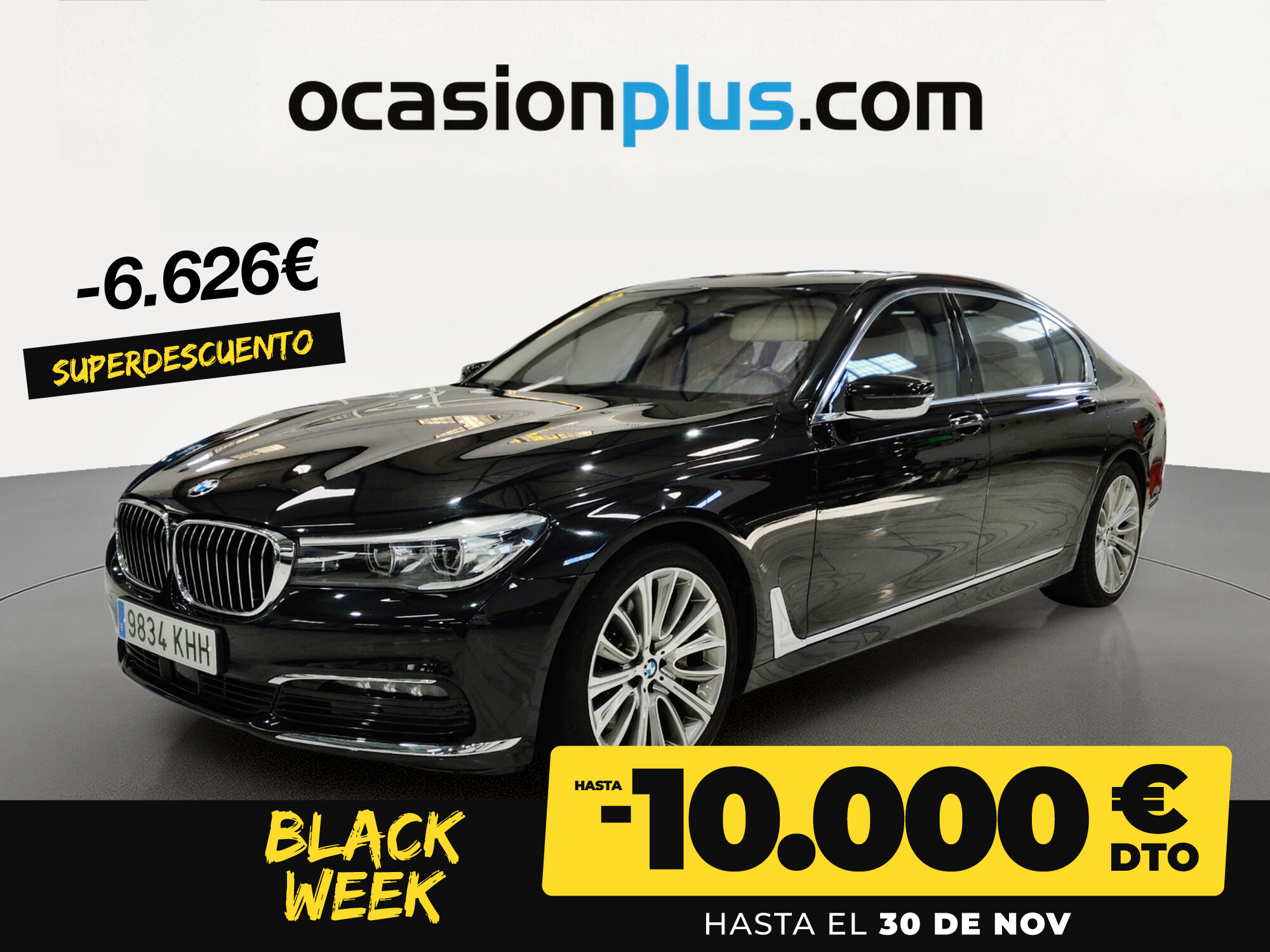 BMW Serie 7 (750Li xDrive 330 kW (450 CV)) en Madrid