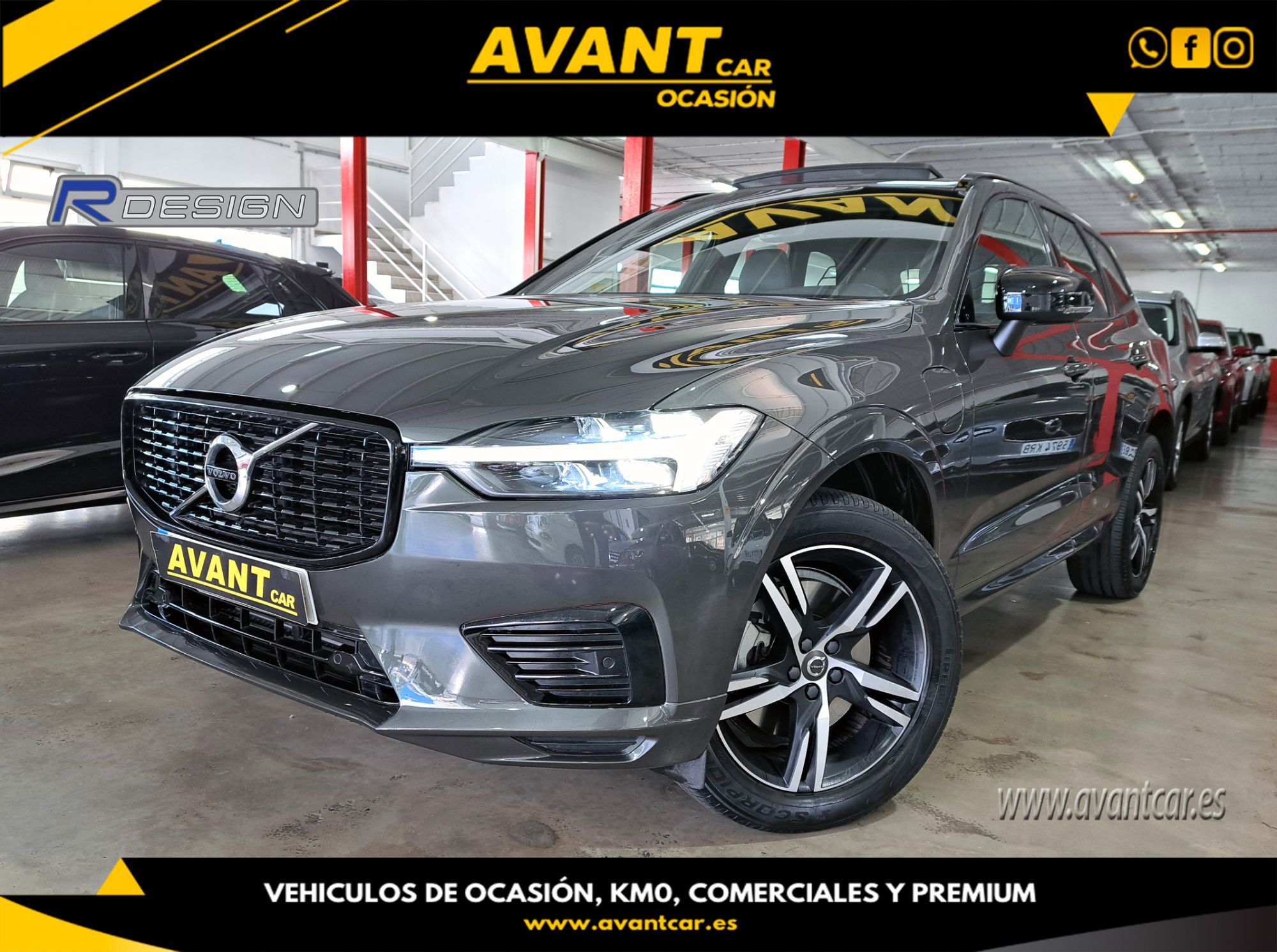 VOLVO XC60 (T6 Recharge R-Design) en Palmas, Las