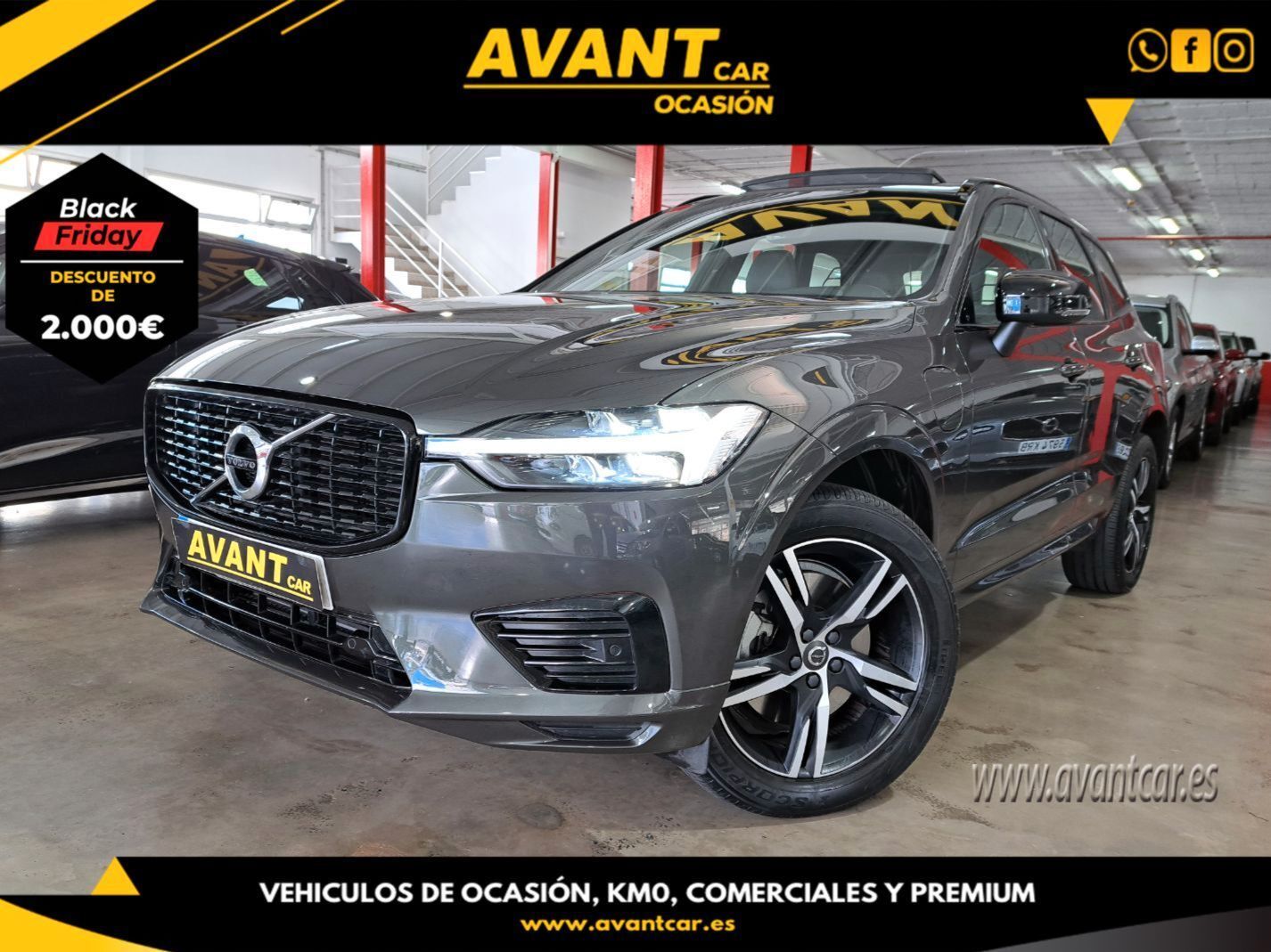 VOLVO XC60 (T6 Recharge R-Design) en Palmas, Las
