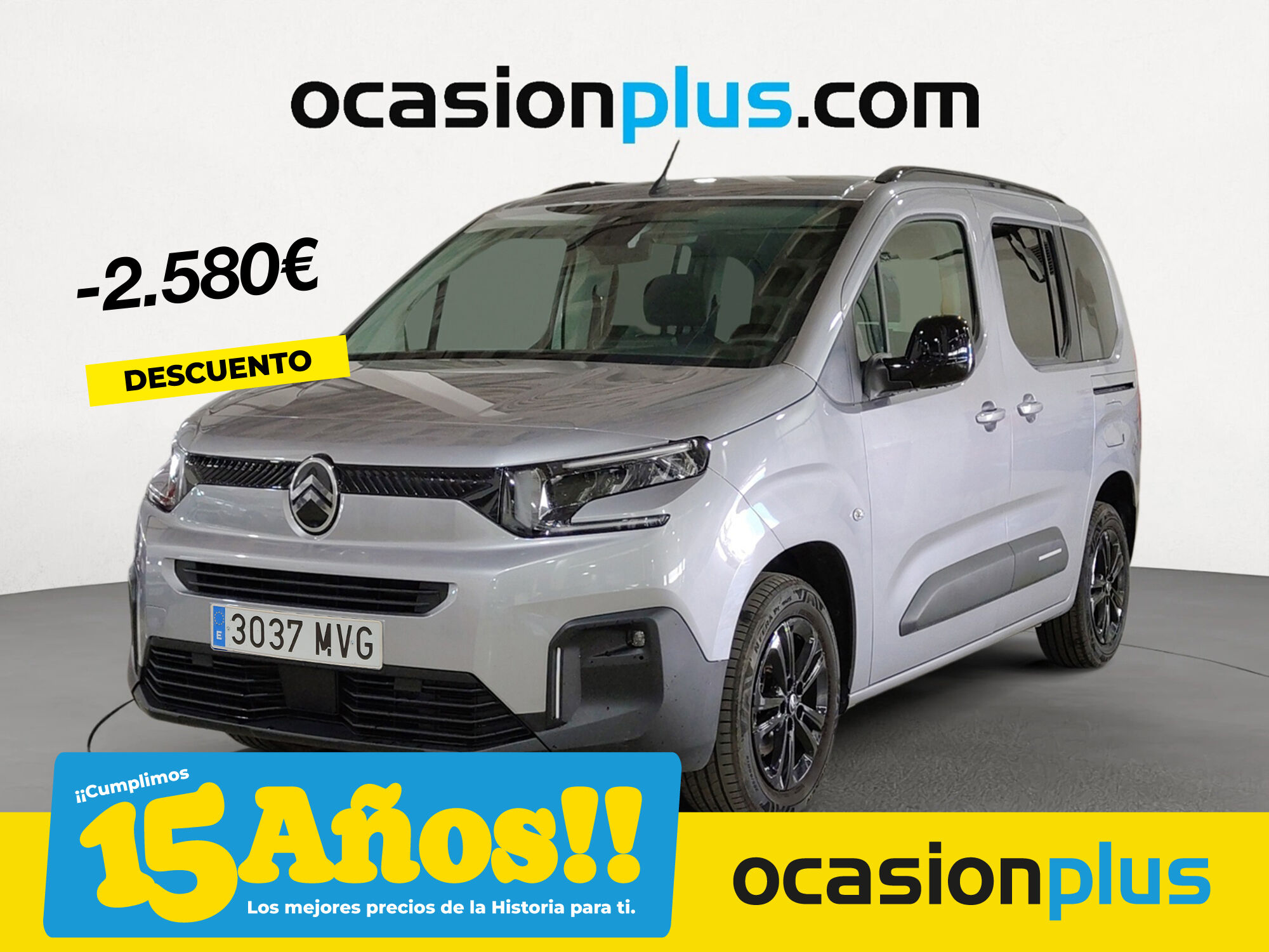 CITROEN Berlingo (BlueHDi 100 S&S Plus Talla M 75 kW (102 CV)) en Madrid