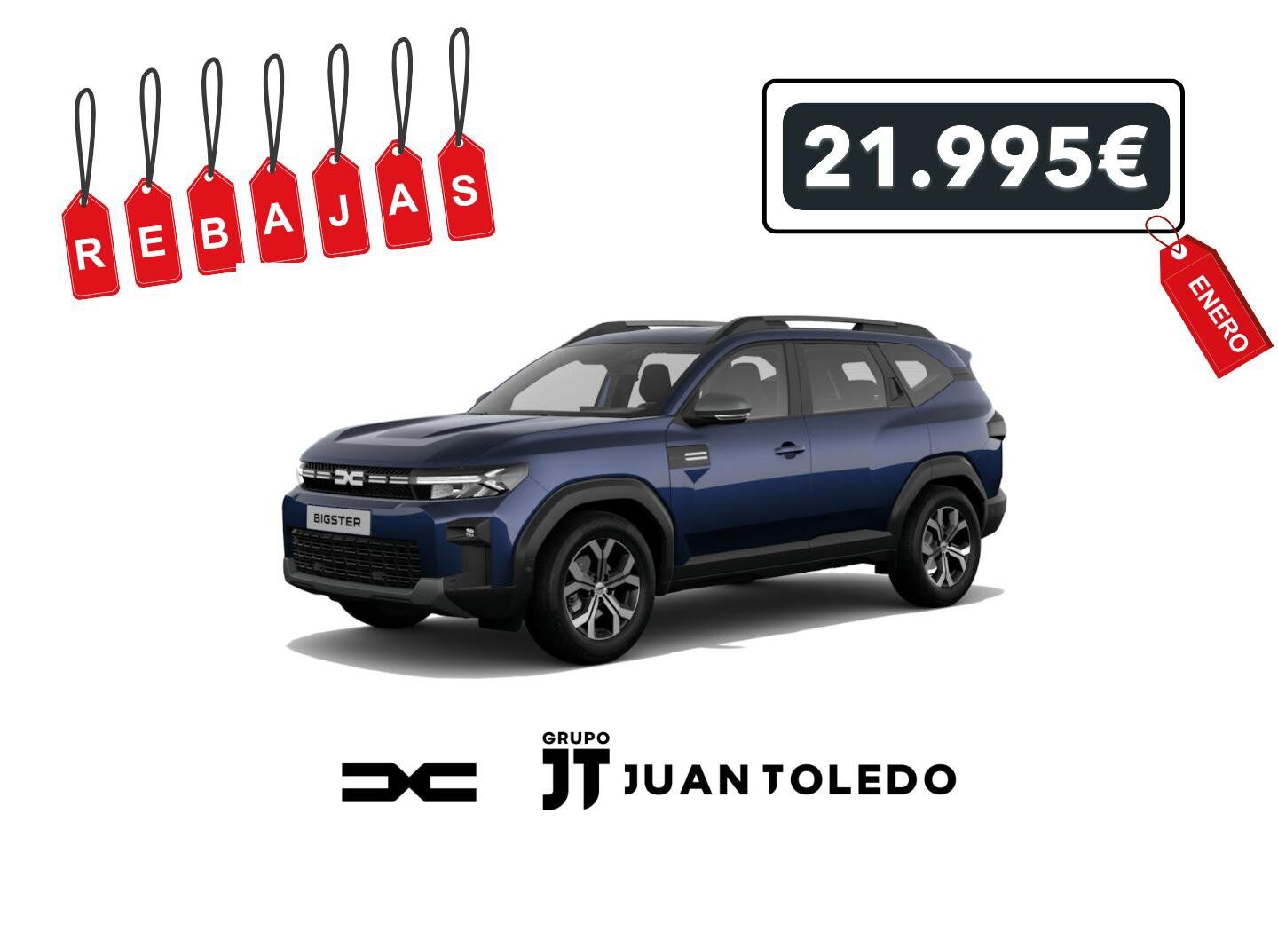 DACIA Bigster (Expression TCe 104kw 48v (140CV) 4x2) en Palmas, Las