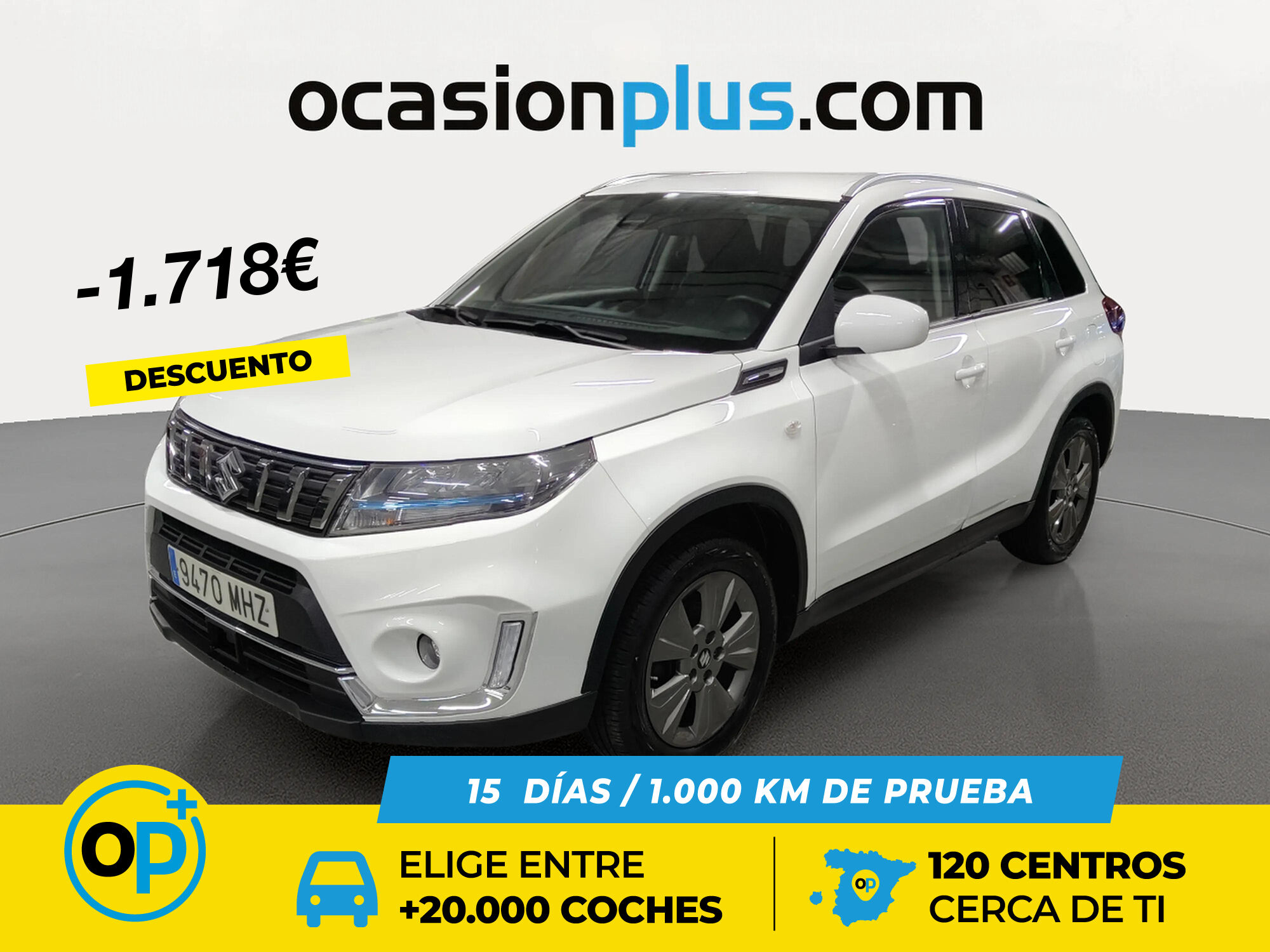 SUZUKI Vitara (1.4 Turbo Mild Hybrid GLE 4WD 95 kW (129 CV)) en Madrid