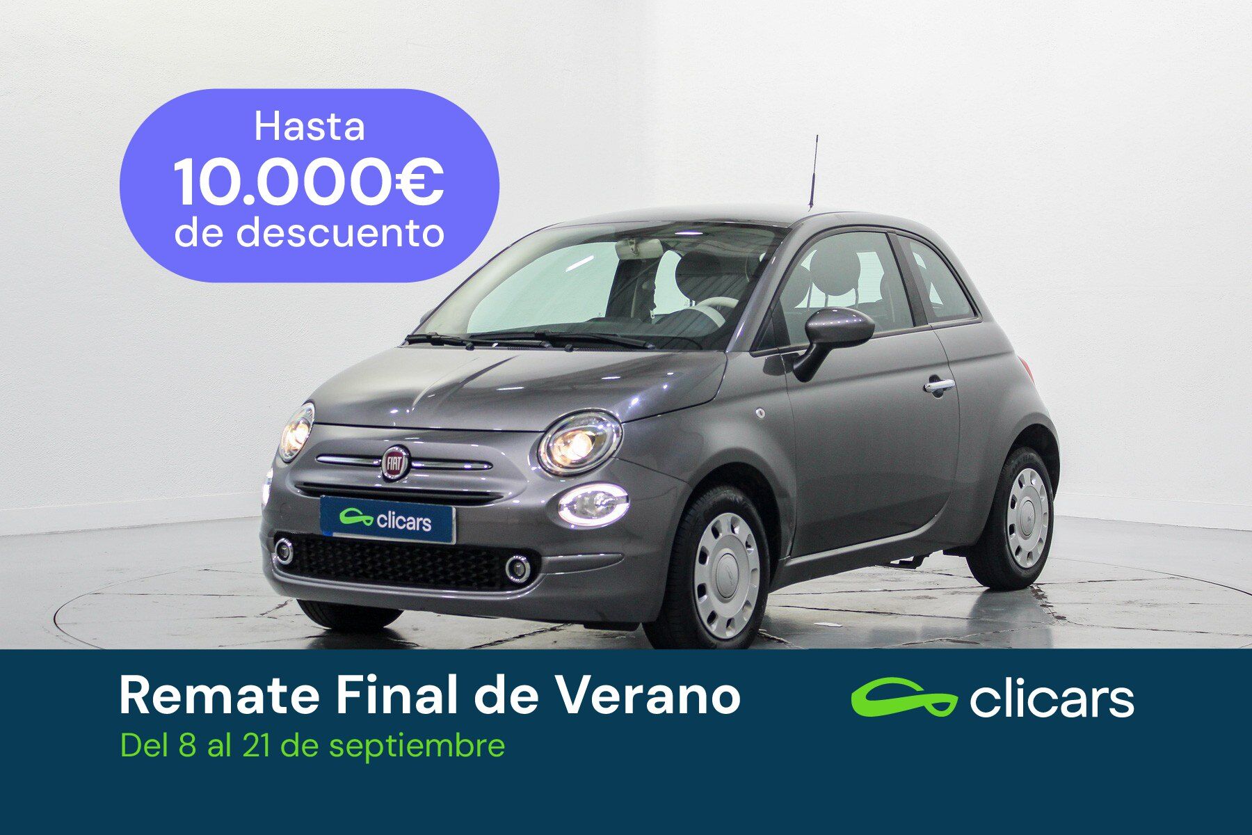 FIAT 500 (500 1.0 Hybrid Cult 52kW) en Madrid