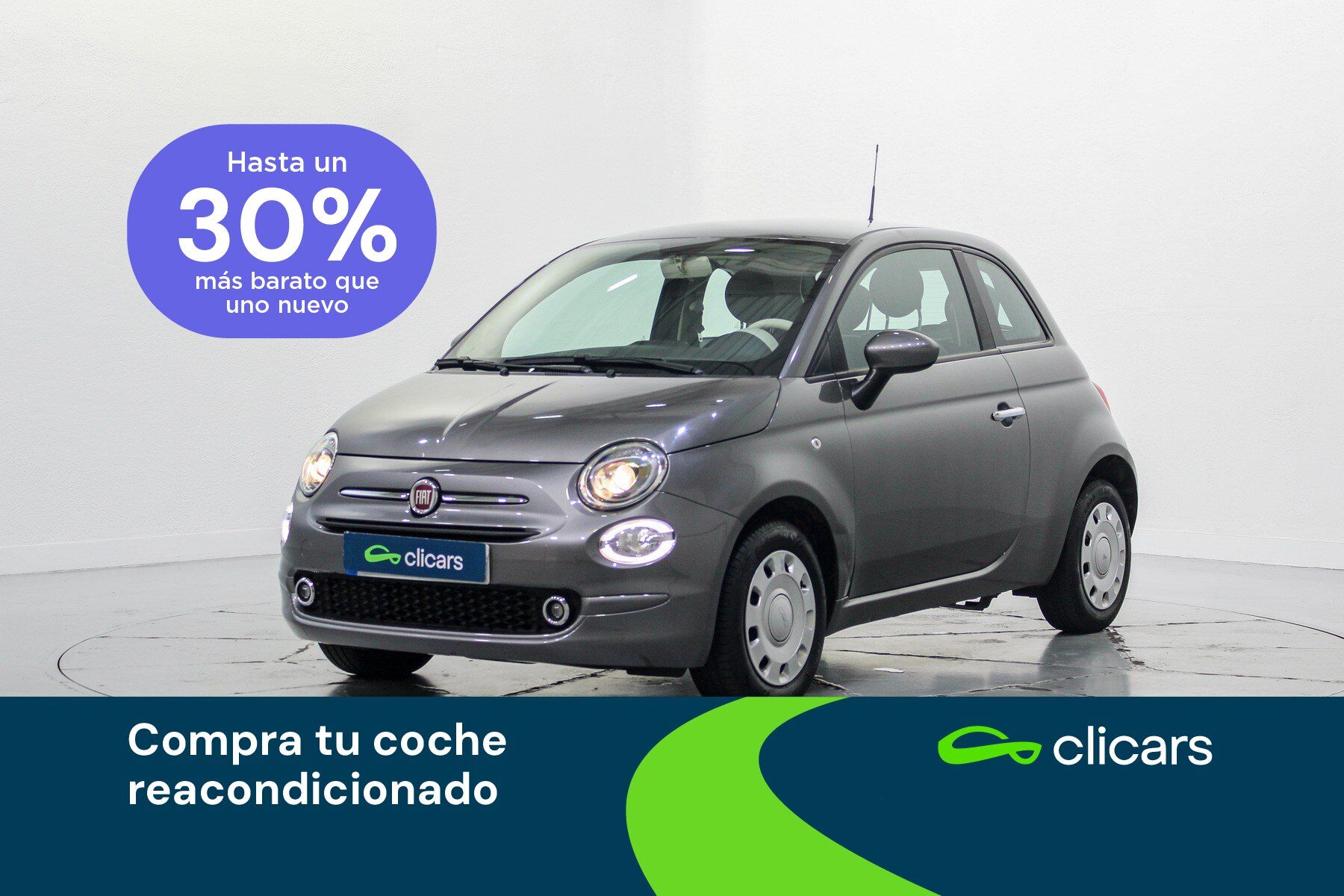 FIAT 500 (500 1.0 Hybrid Cult 52kW) en Madrid