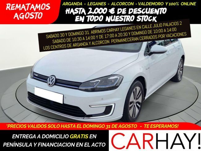 VOLKSWAGEN Golf (E-GOLF 100KW 136CV MT1) en Madrid
