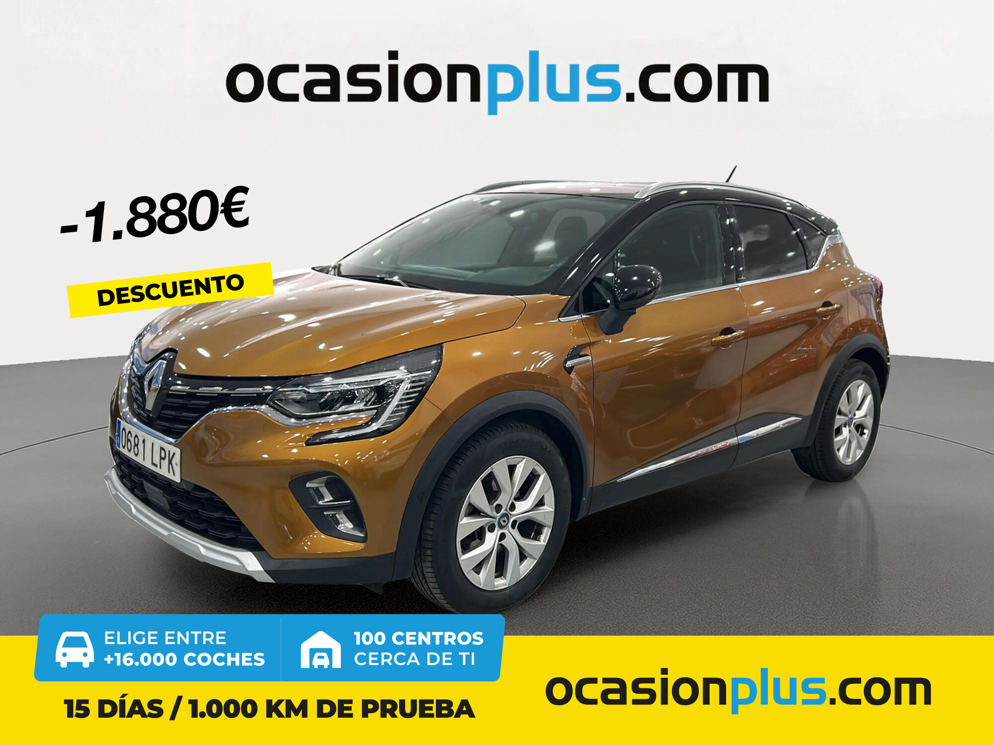 RENAULT Captur (Zen E-TECH Híbrido enchufable 118 kW (160 CV)) en Madrid