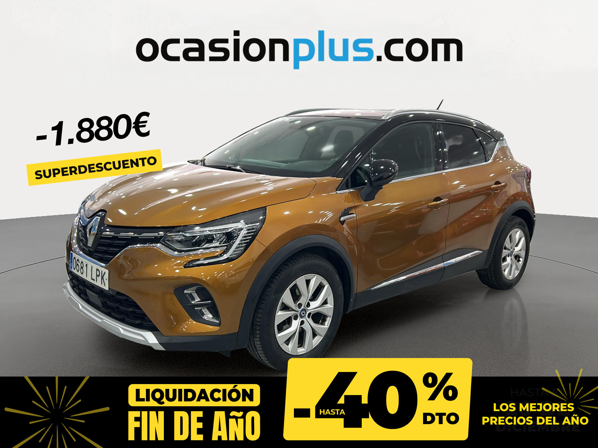 RENAULT Captur (Zen E-TECH Híbrido enchufable 118 kW (160 CV)) en Madrid
