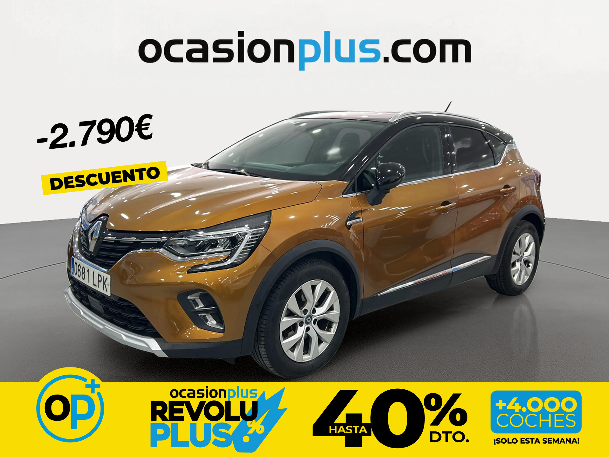 Foto del RENAULT Captur E-TECH Híbrido Enchufable Zen 117kW