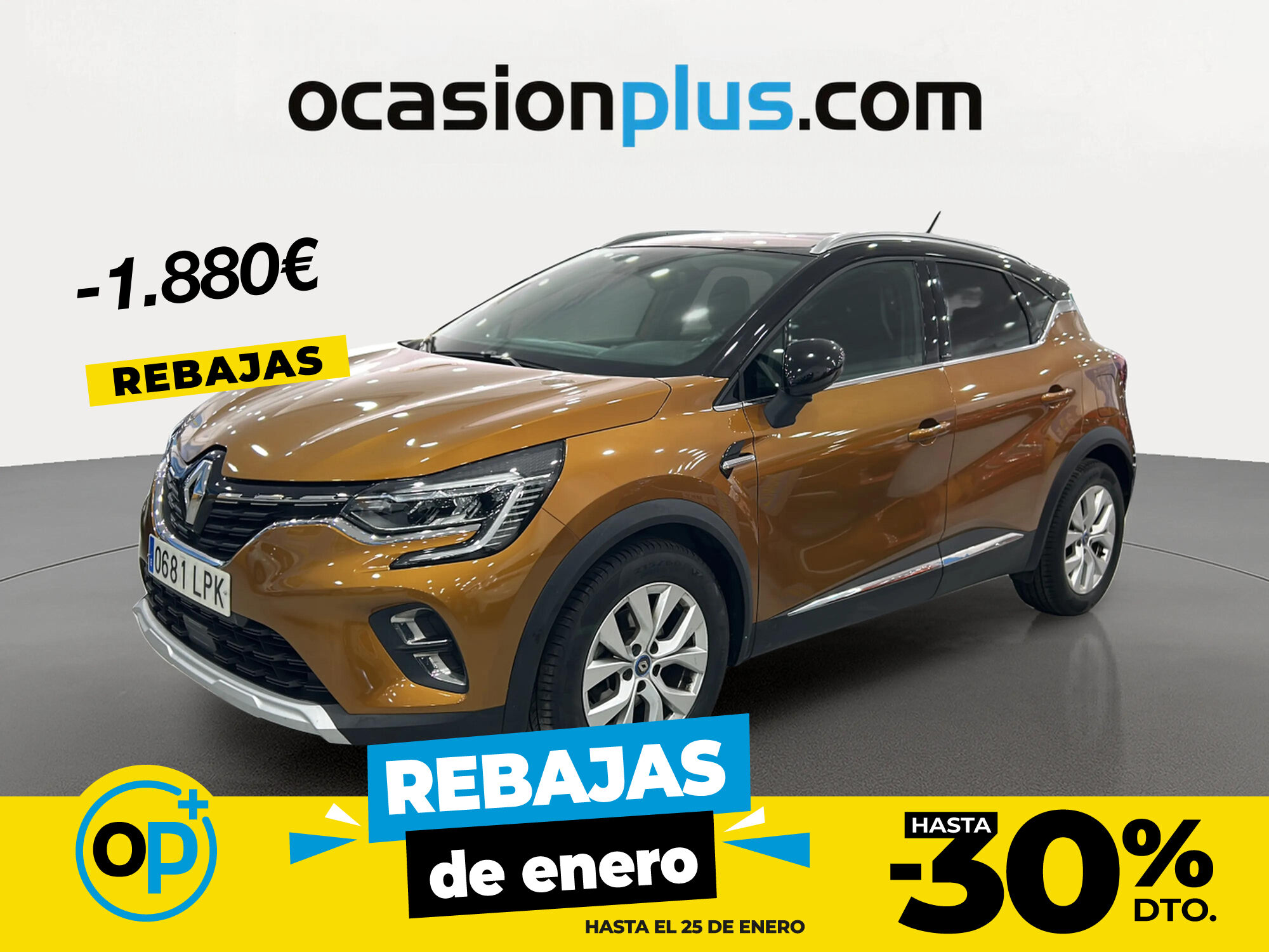 RENAULT Captur (Zen E-TECH Híbrido enchufable 118 kW (160 CV)) en Madrid