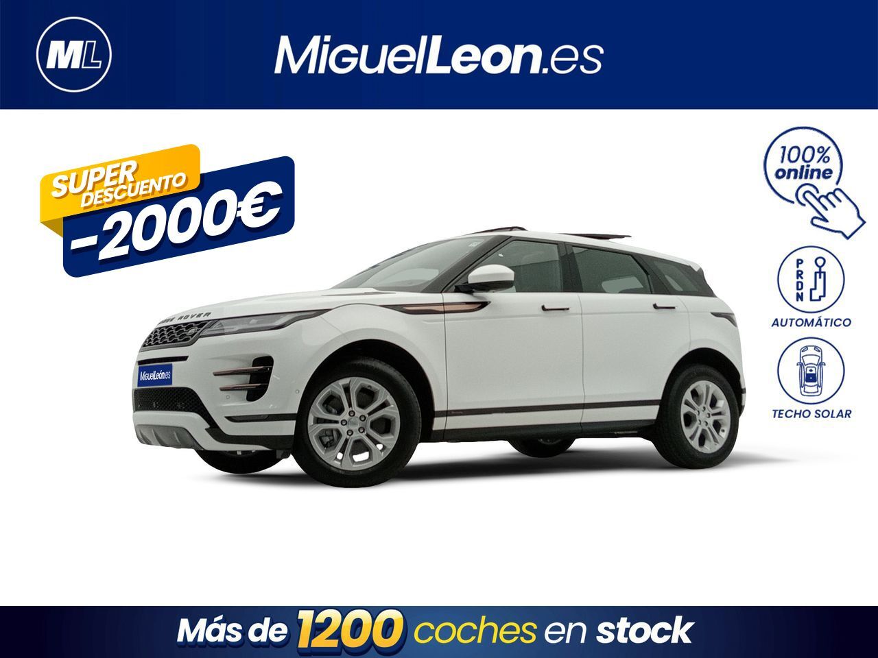 LAND ROVER Range Rover Evoque (2.0 D150 R-Dynamic AUTO 4WD MHEV) en Palmas,