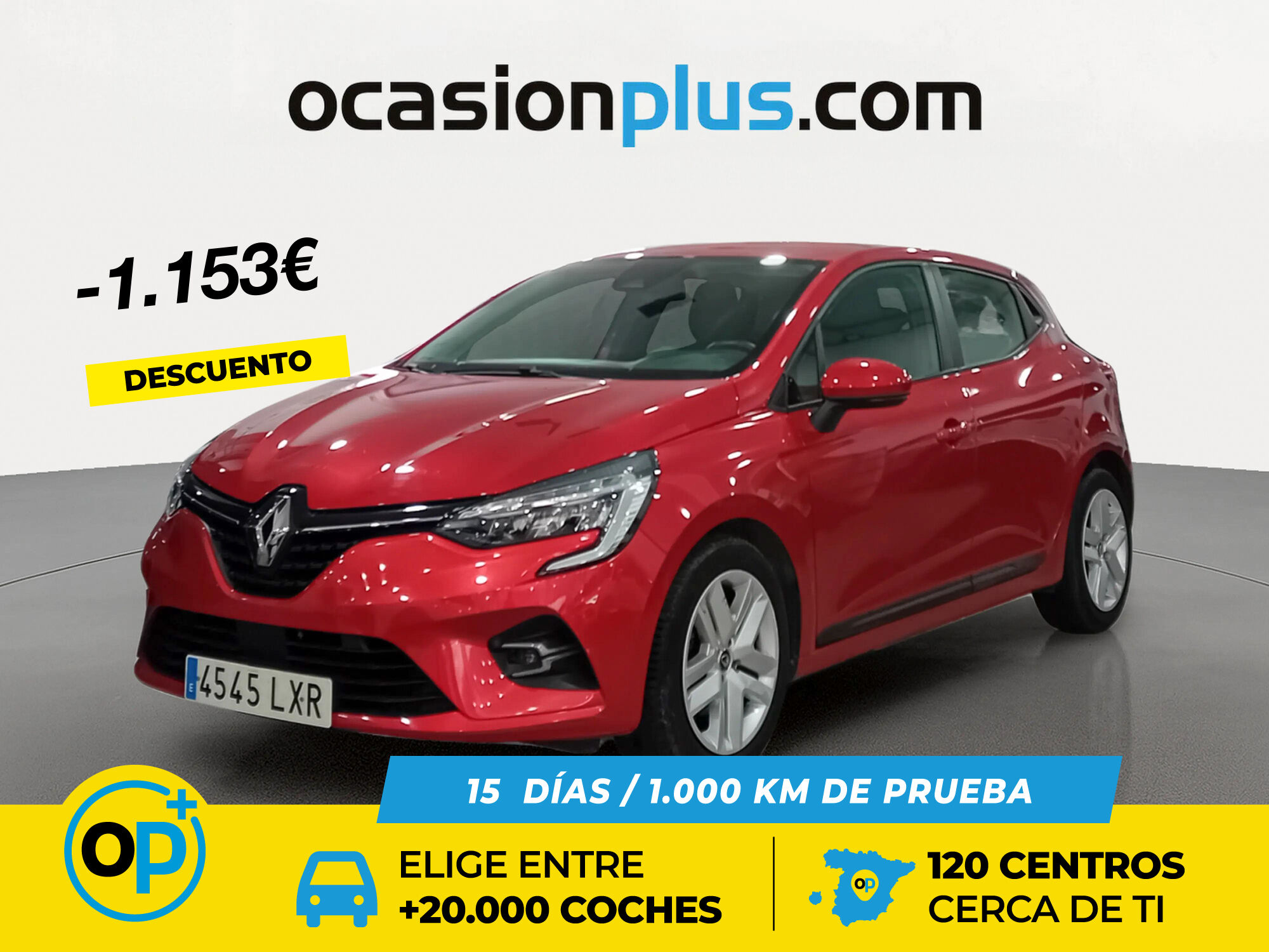 RENAULT Clio (Intens Blue dCi 74 kW (100 CV)) en Madrid