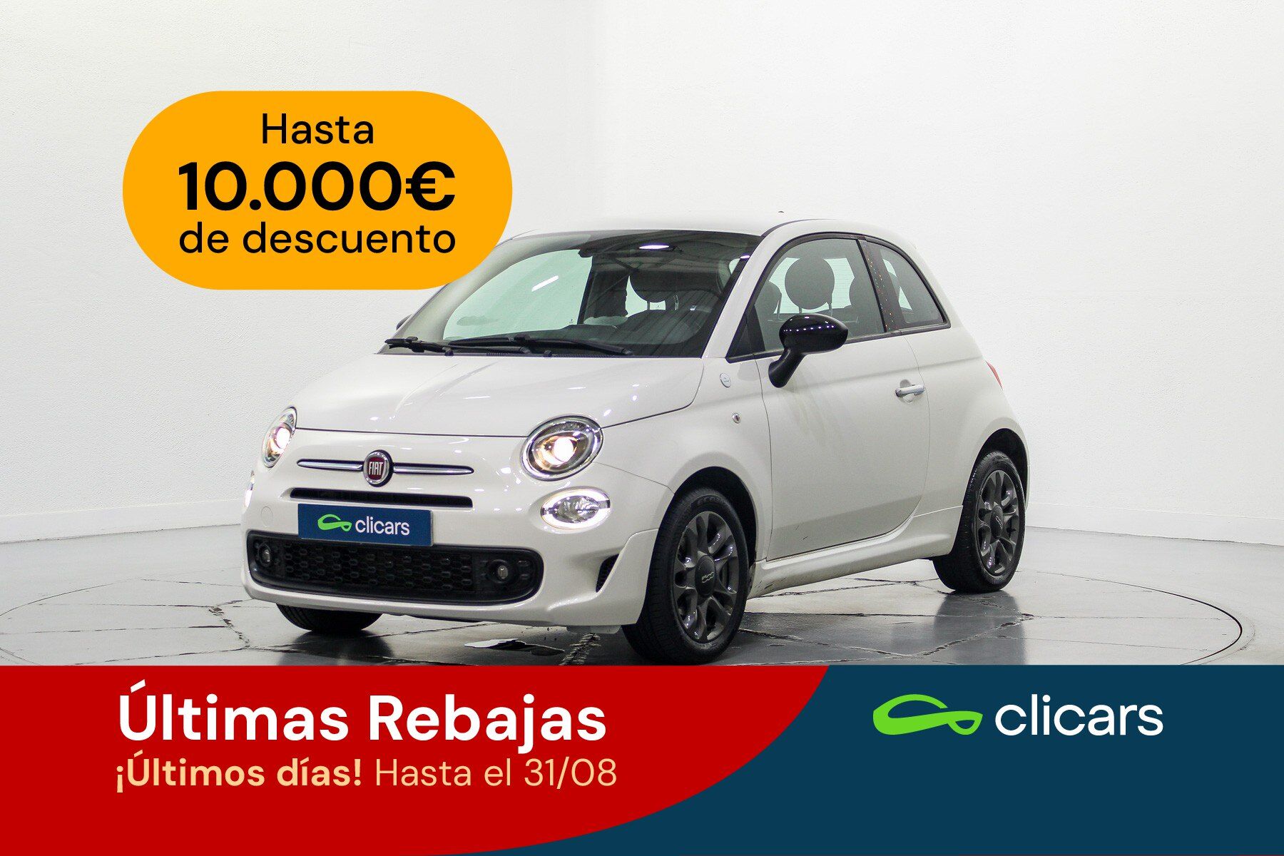 FIAT 500 (500 1.0 Hybrid Hey Google 52kW) en Madrid