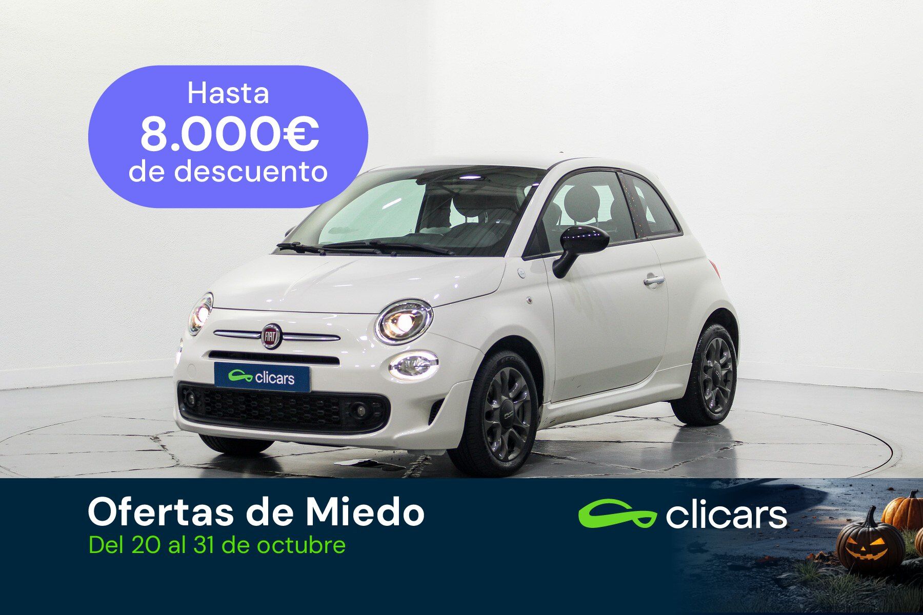 FIAT 500 (500 1.0 Hybrid Hey Google 52kW) en Madrid