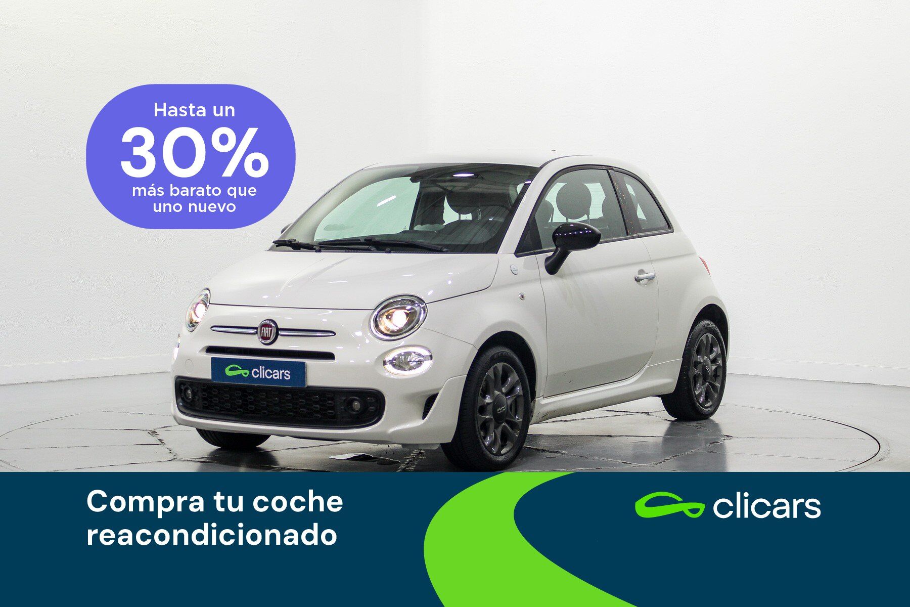 FIAT 500 (500 1.0 Hybrid Hey Google 52kW) en Madrid