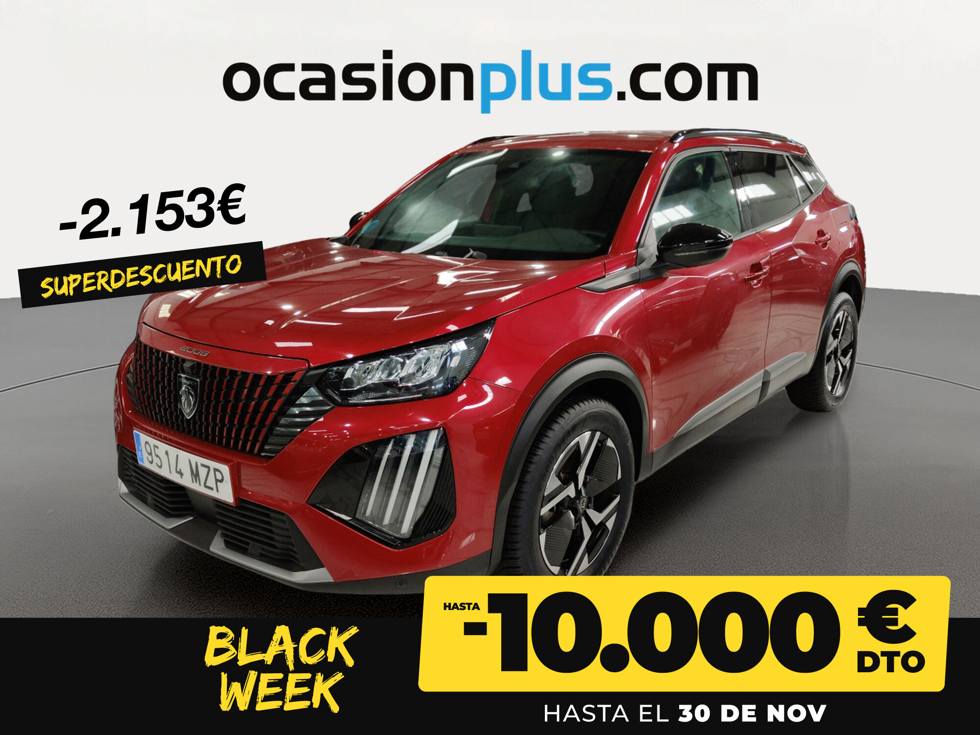 PEUGEOT 2008 (Allure Hybrid eDCS6 100 kW (136 CV)) en Madrid