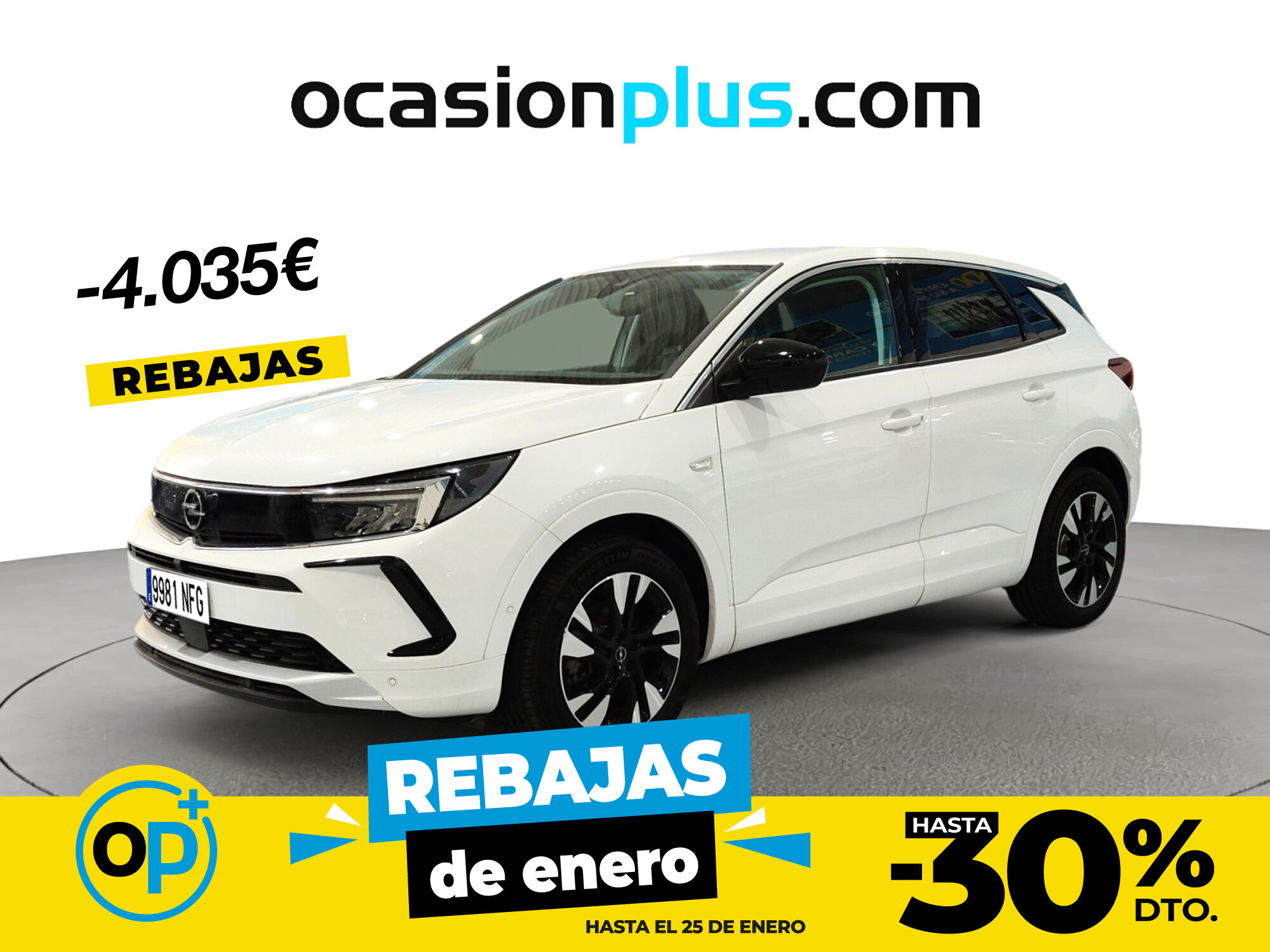 OPEL Grandland (1.2 Turbo S&S GS Auto 96 kW (130 CV)) en Madrid