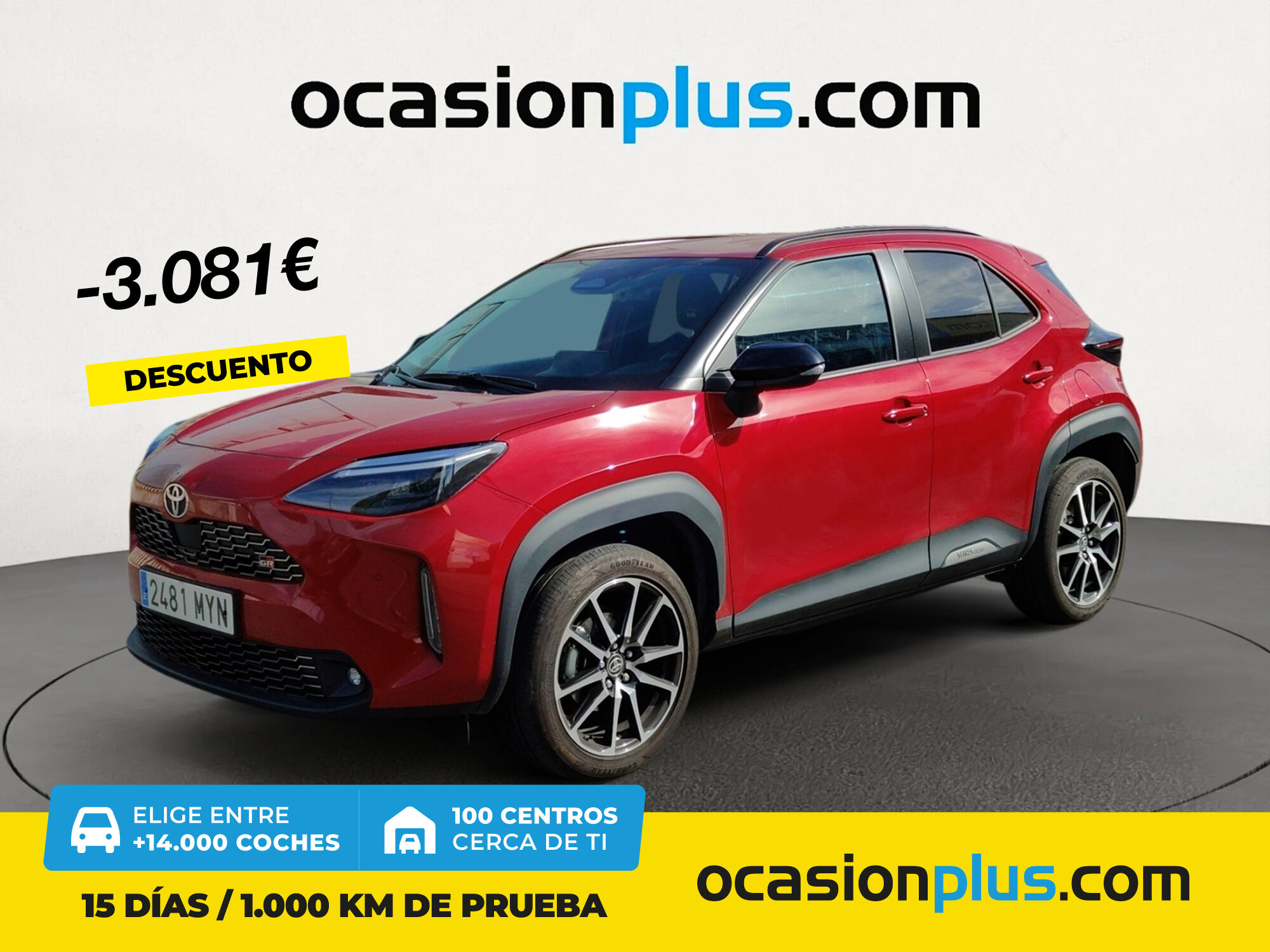 TOYOTA Yaris Cross (130H GR Sport 96 kW (130 CV)) en Madrid