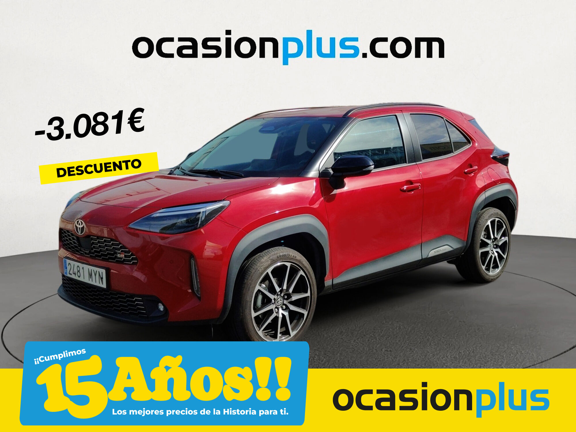 TOYOTA Yaris Cross (130H GR Sport 96 kW (130 CV)) en Madrid