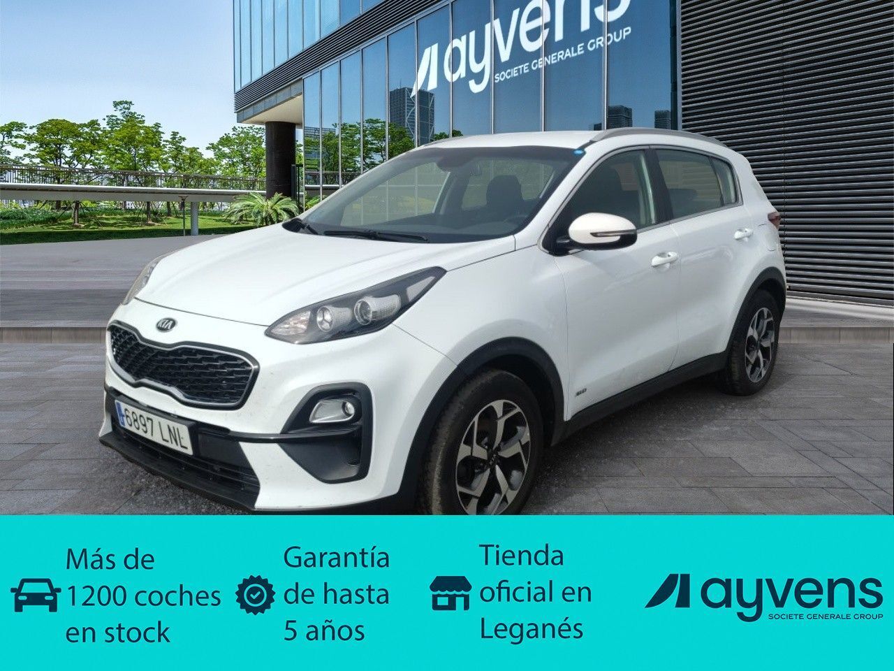 KIA Sportage (1.6 MHEV Business 4x4 100 kW (136 CV)) en Madrid