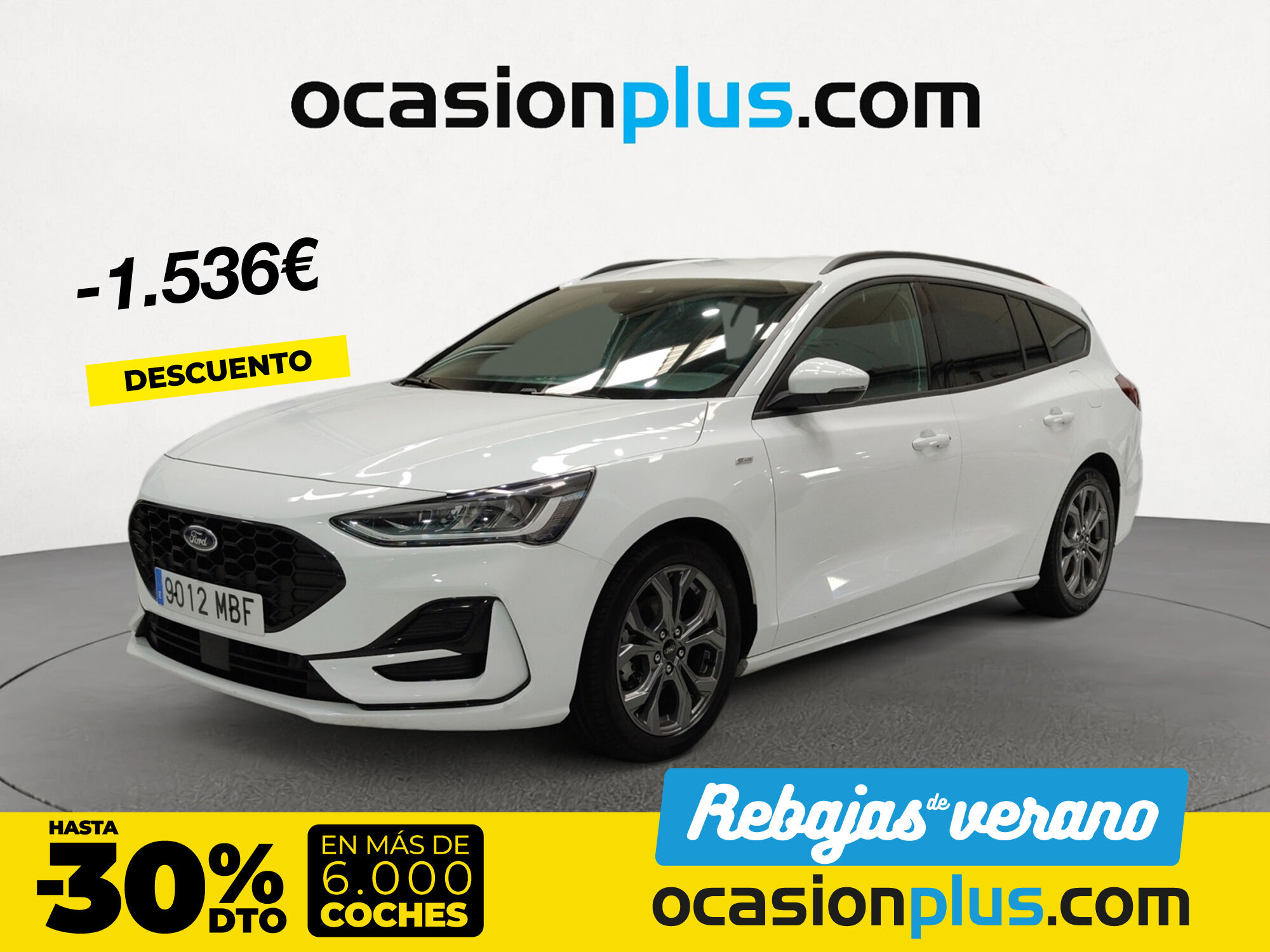 FORD Focus (SportBreak 1.5 Ecoblue ST-Line 88 kW (120 CV)) en Madrid