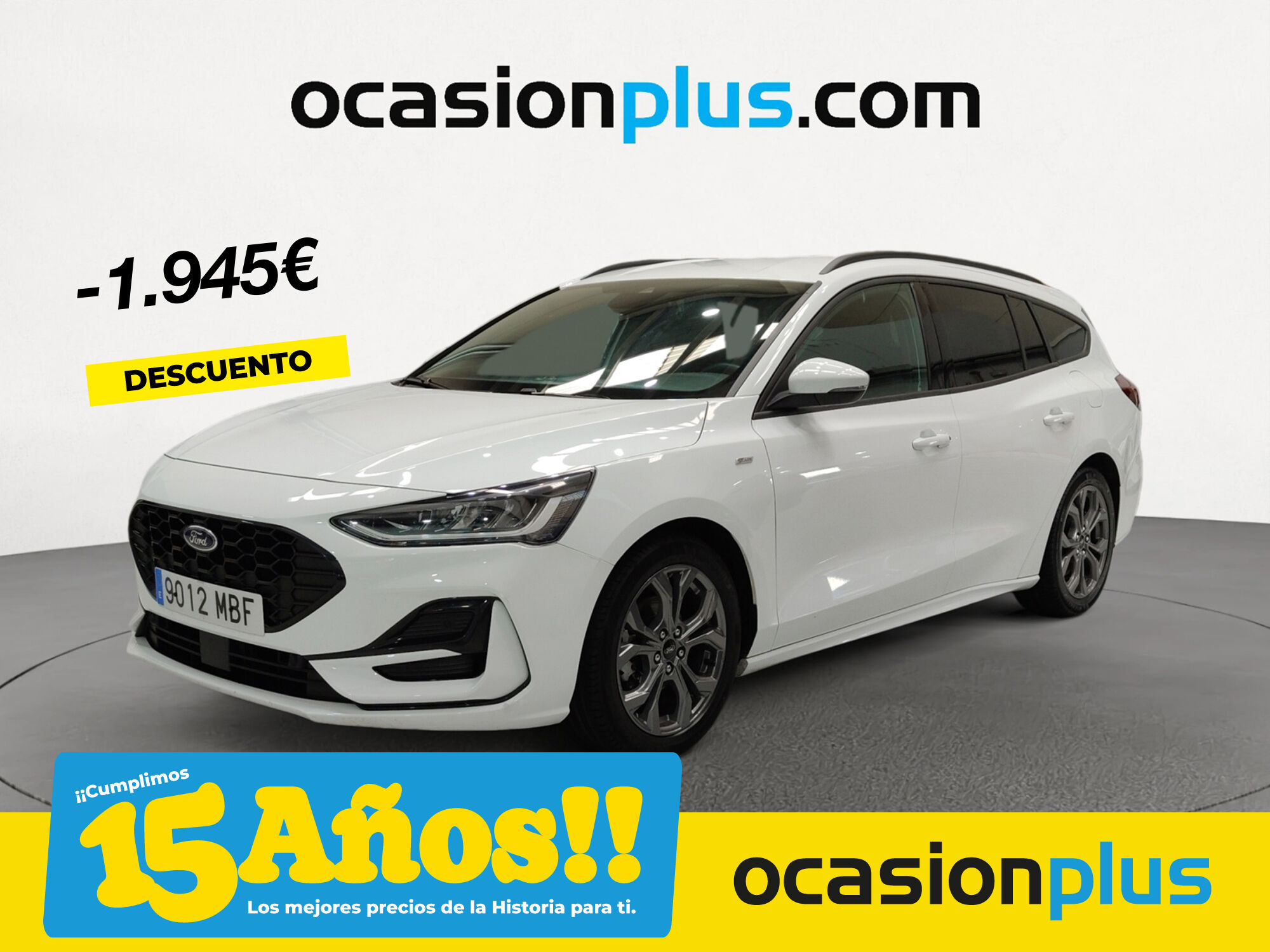FORD Focus (SportBreak 1.5 Ecoblue ST-Line 88 kW (120 CV)) en Madrid
