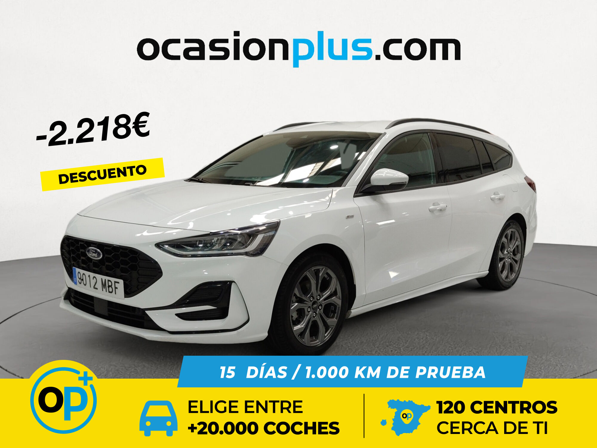FORD Focus (SportBreak 1.5 Ecoblue ST-Line 88 kW (120 CV)) en Madrid