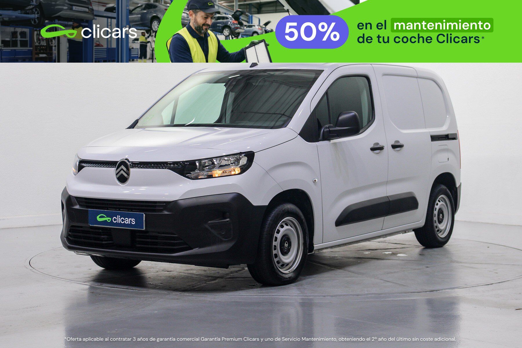 Foto del CITROEN Berlingo Van BlueHDi S&S Talla M 100