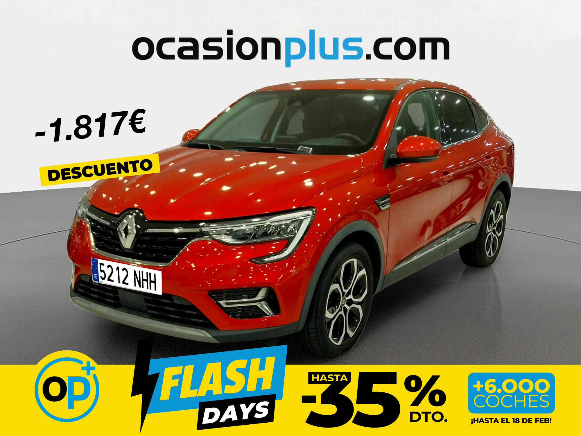 Foto del RENAULT Arkana 1.6 E-Tech R.S.Line 105kW