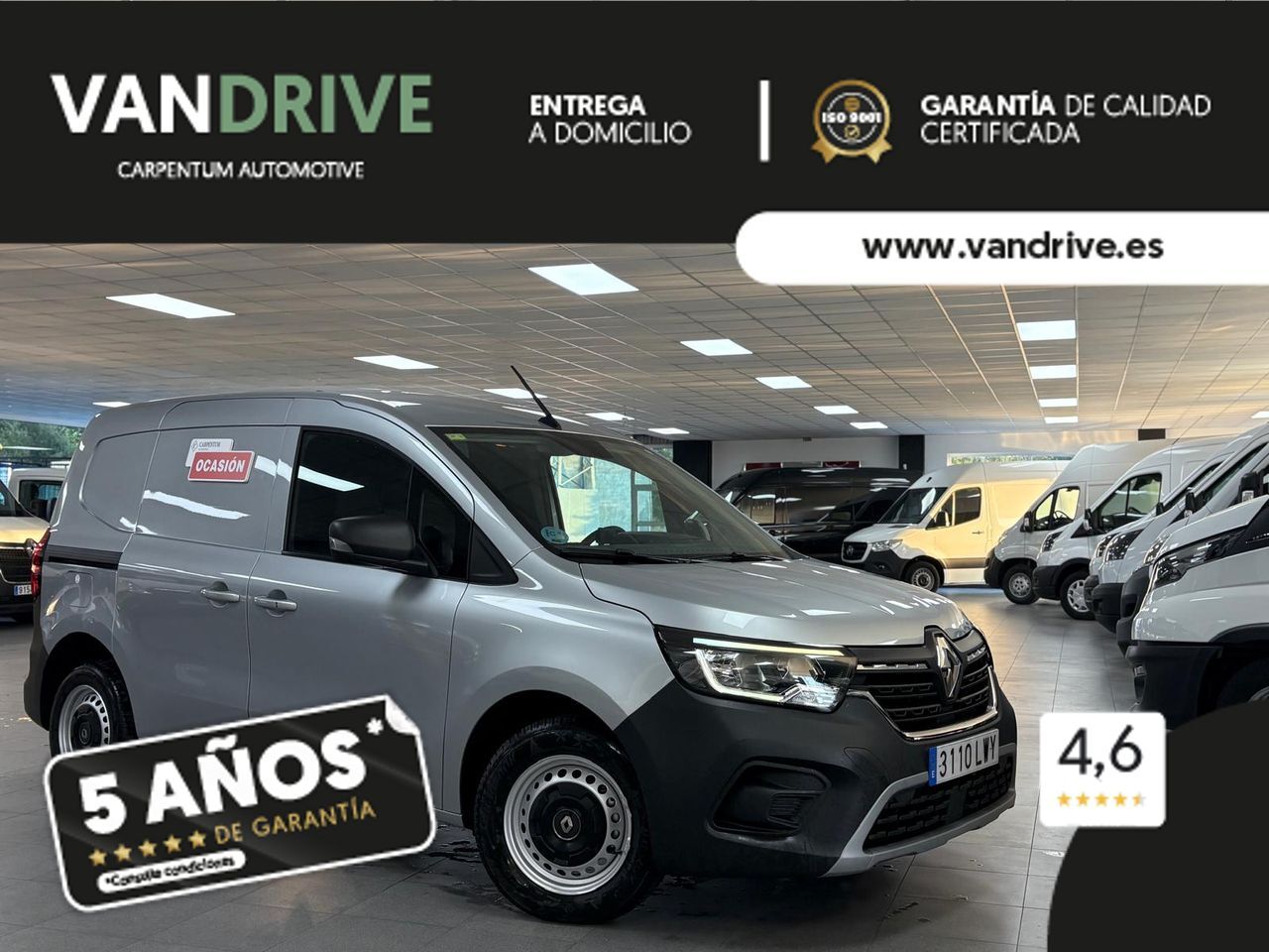 RENAULT Kangoo (PROFES. 1.5 BLUE DCI 55KW ABR.SESAMO R) en Lugo