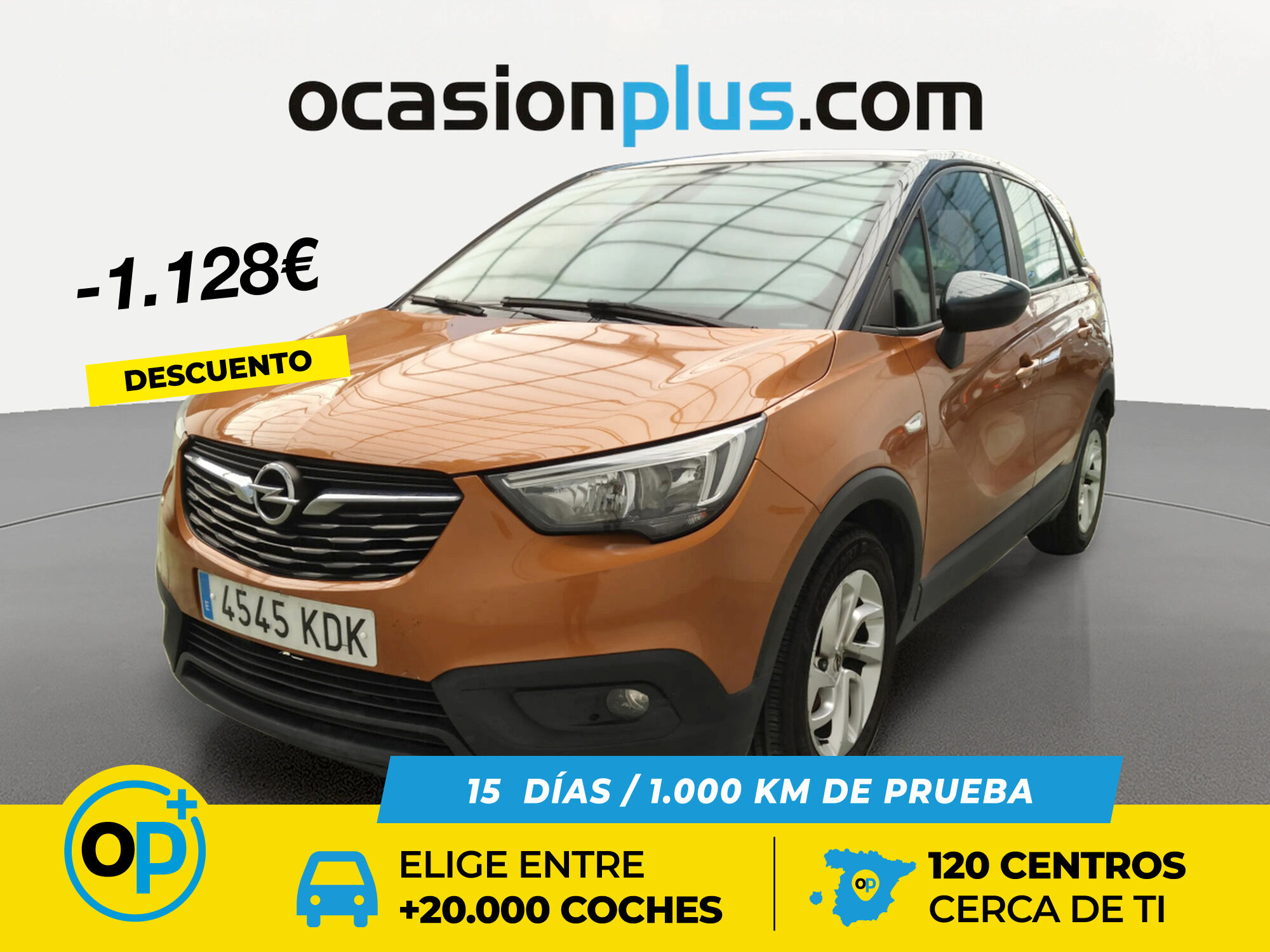OPEL Crossland (1.2 MPFI Selective 60 kW (81 CV)) en Madrid