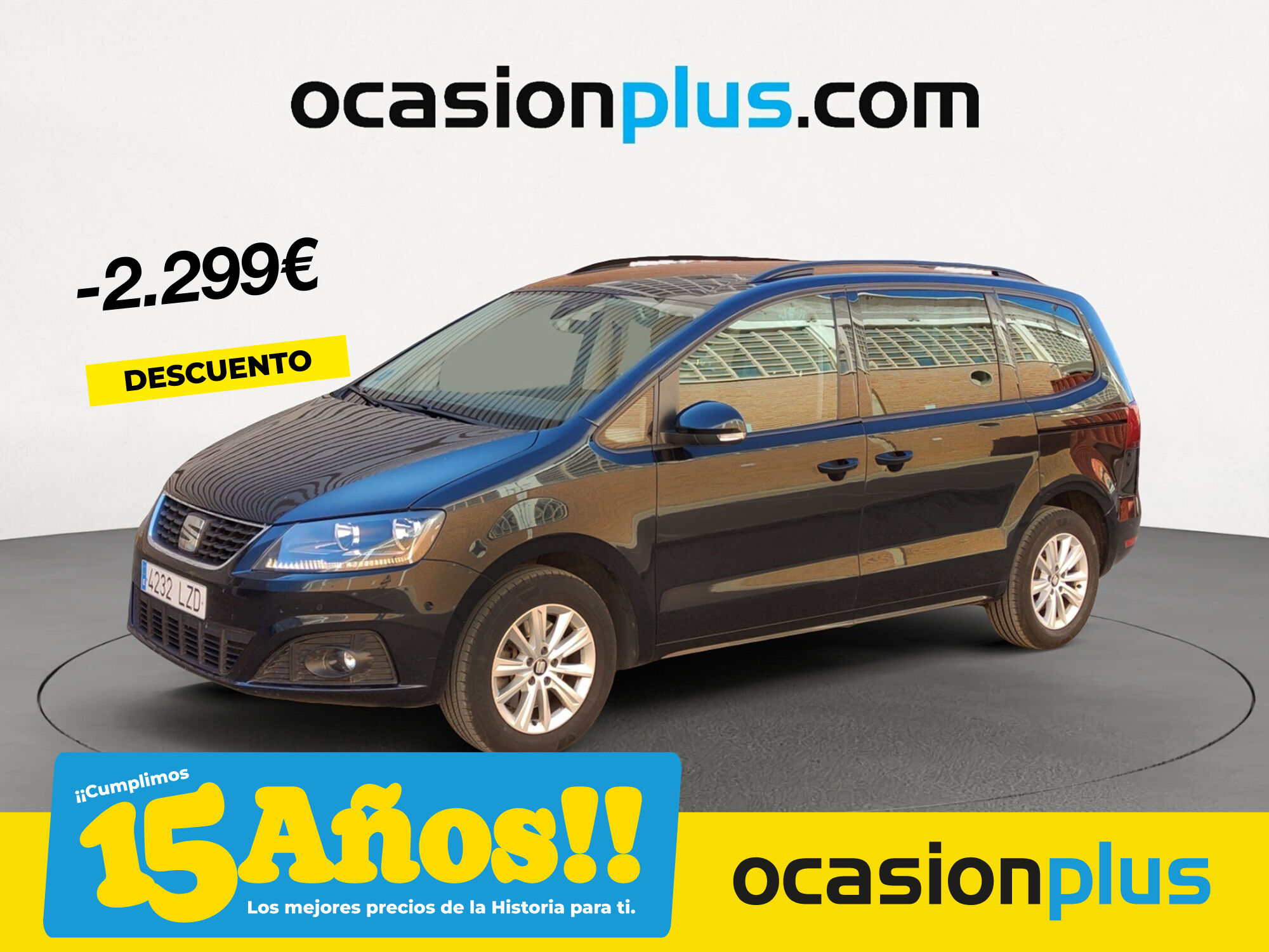SEAT Alhambra (1.4 TSI Style Go S&S DSG 110 kW (150 CV)) en Madrid