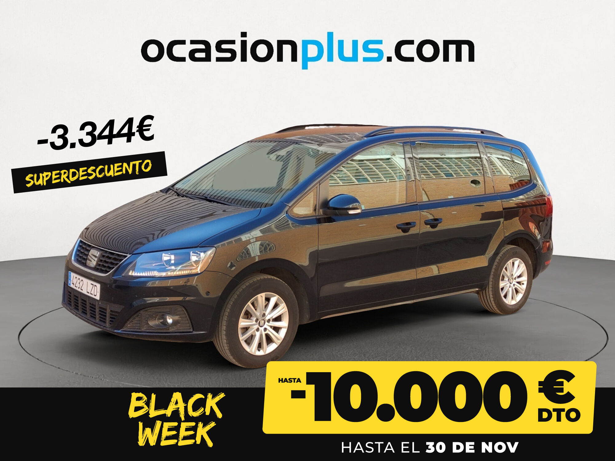 SEAT Alhambra (1.4 TSI Style Go S&S DSG 110 kW (150 CV)) en Madrid