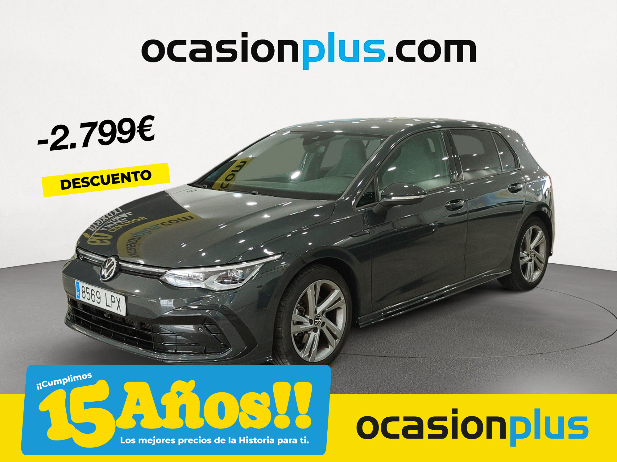 VOLKSWAGEN Golf (R-Line 1.5 eTSI 110 kW (150 CV) DSG) en Madrid
