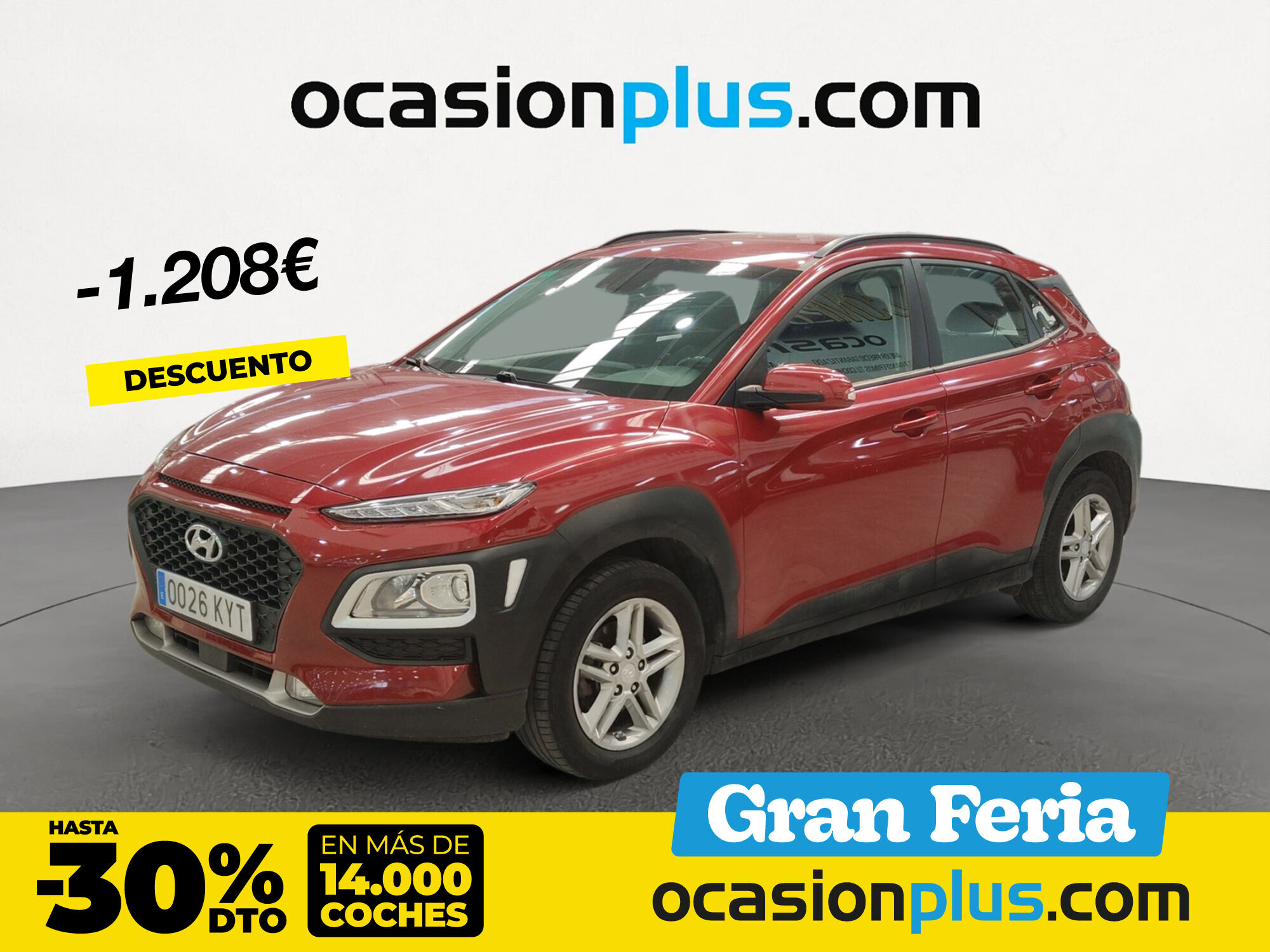 HYUNDAI Kona (1.0 TGDI Klass 4x2 88 kW (120 CV)) en Madrid