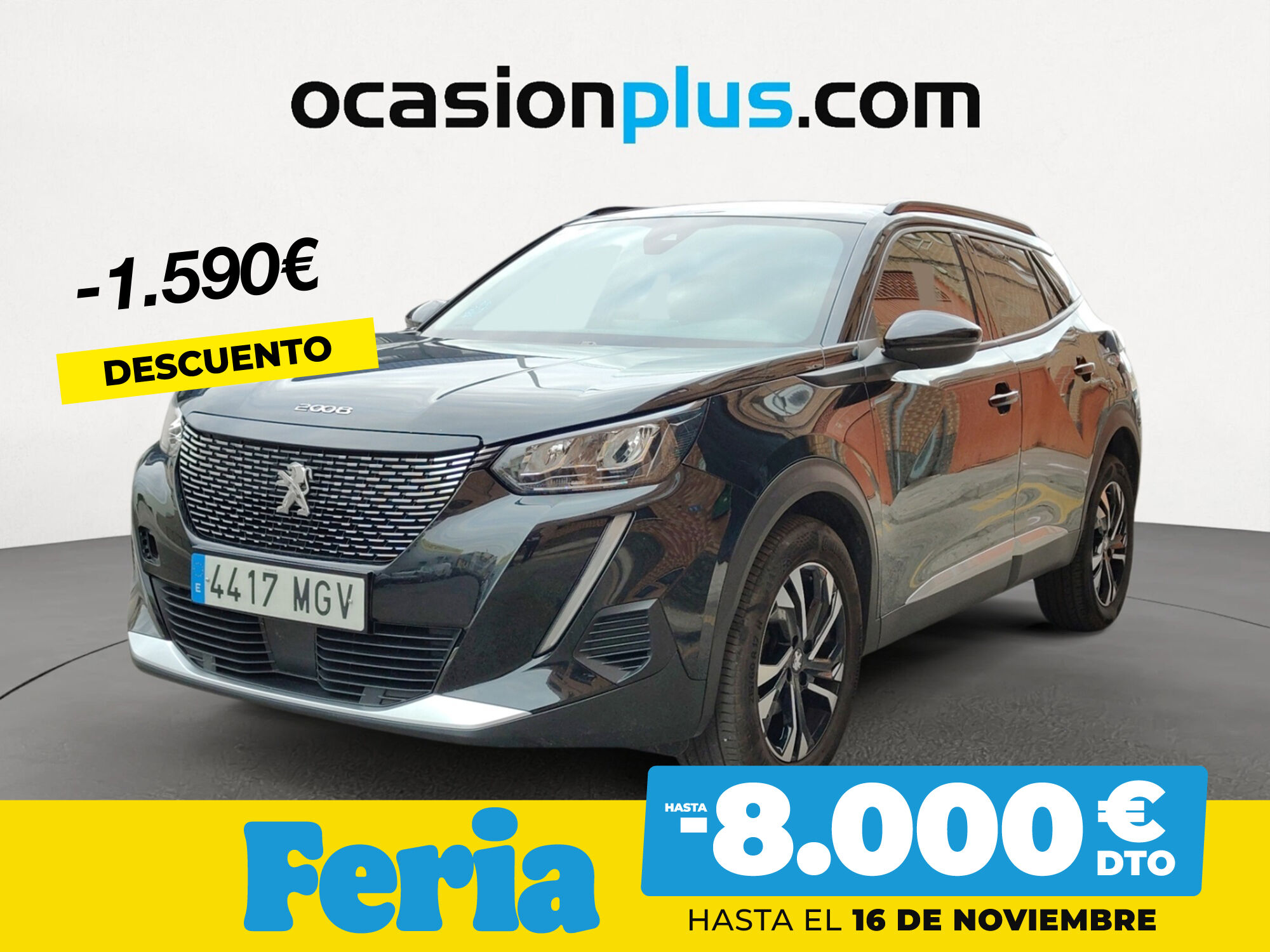 PEUGEOT 2008 (PureTech 100 S&S Allure 75 kW (100 CV)) en Madrid