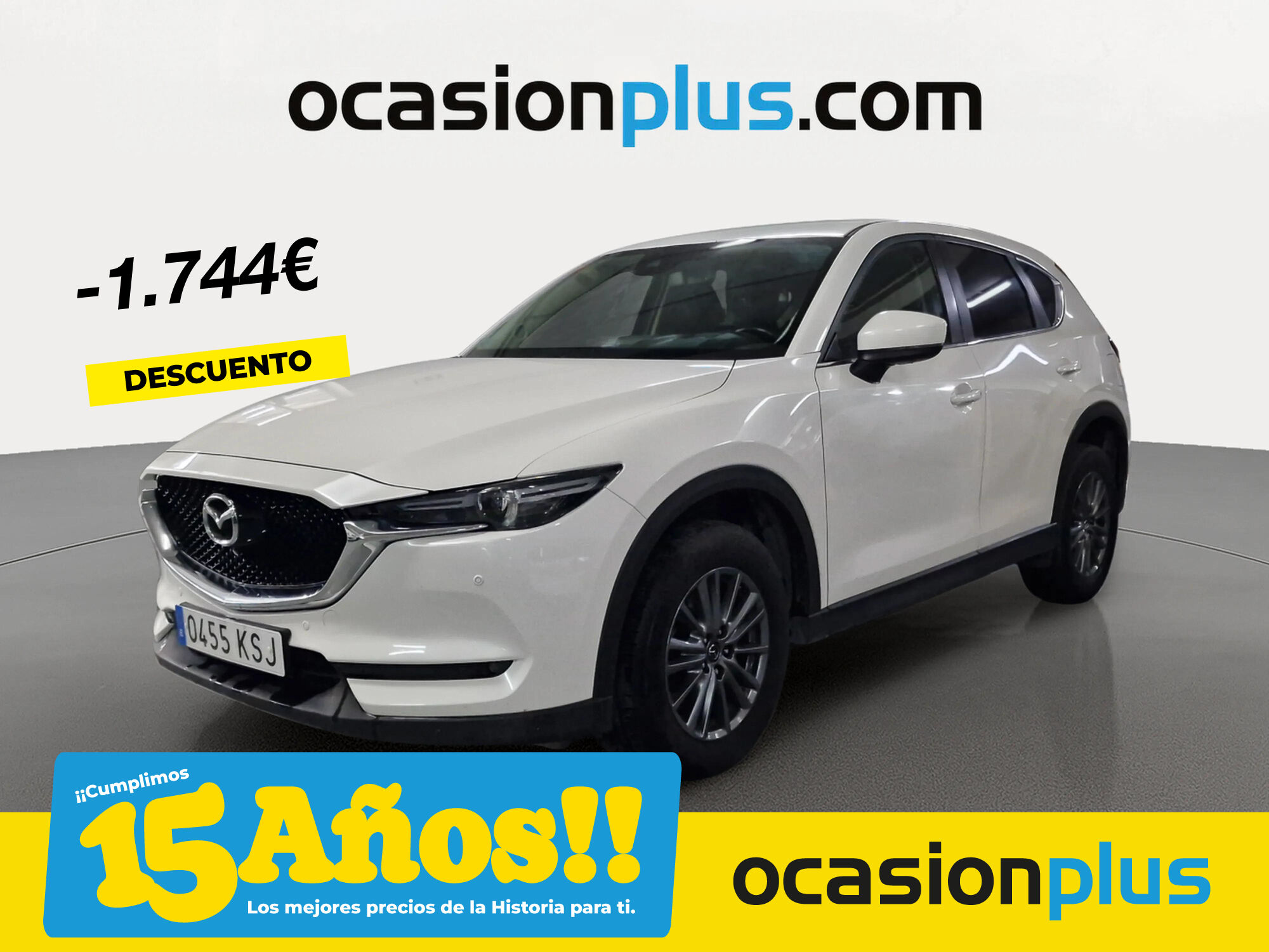 MAZDA CX-5 (2.2 D Evolution 2WD AT 110 kW (150 CV)) en Madrid