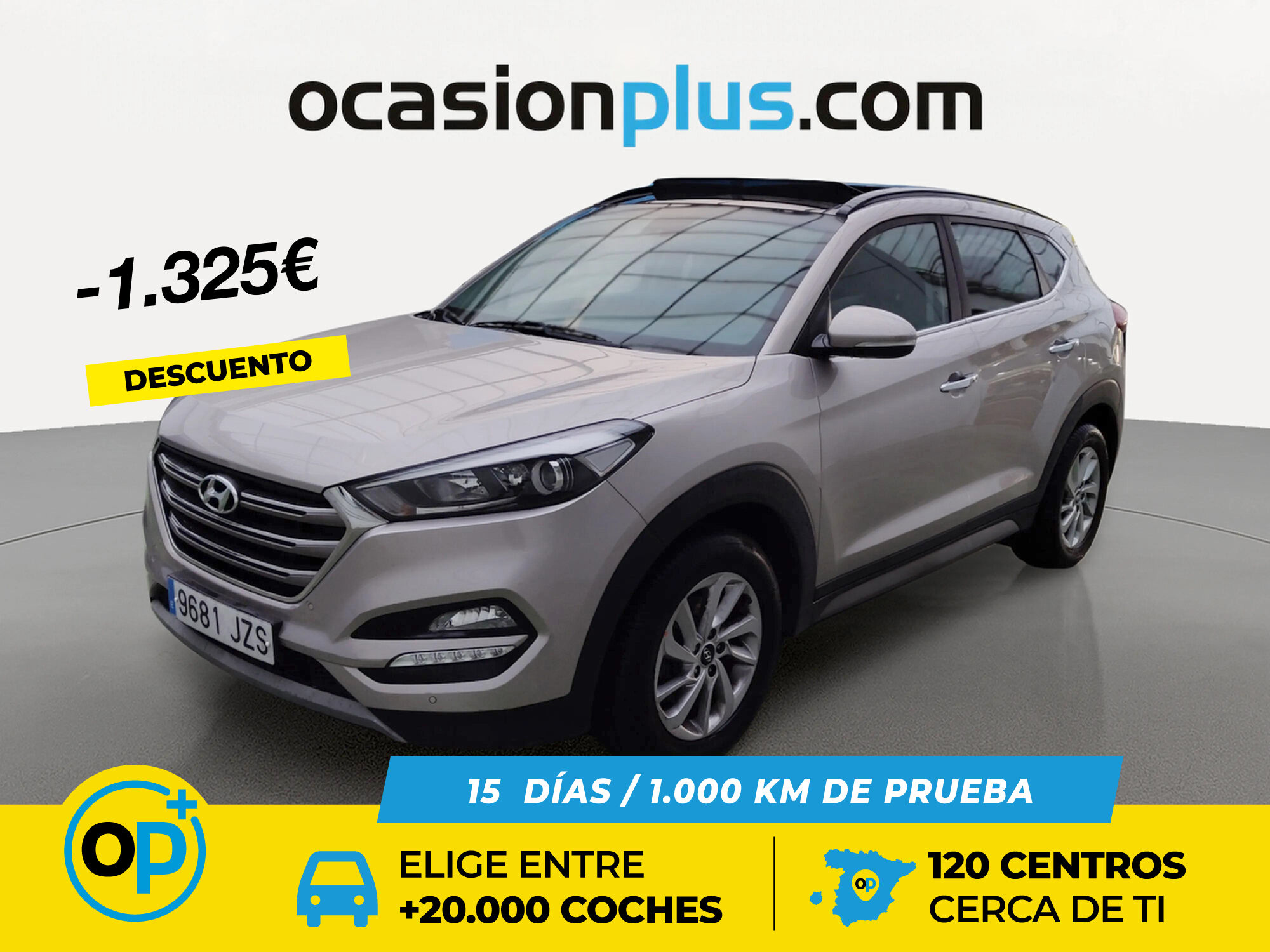 HYUNDAI Tucson (1.7 CRDi BlueDrive Tecno Sky 4x2 84 kW (115 CV)) en Madrid