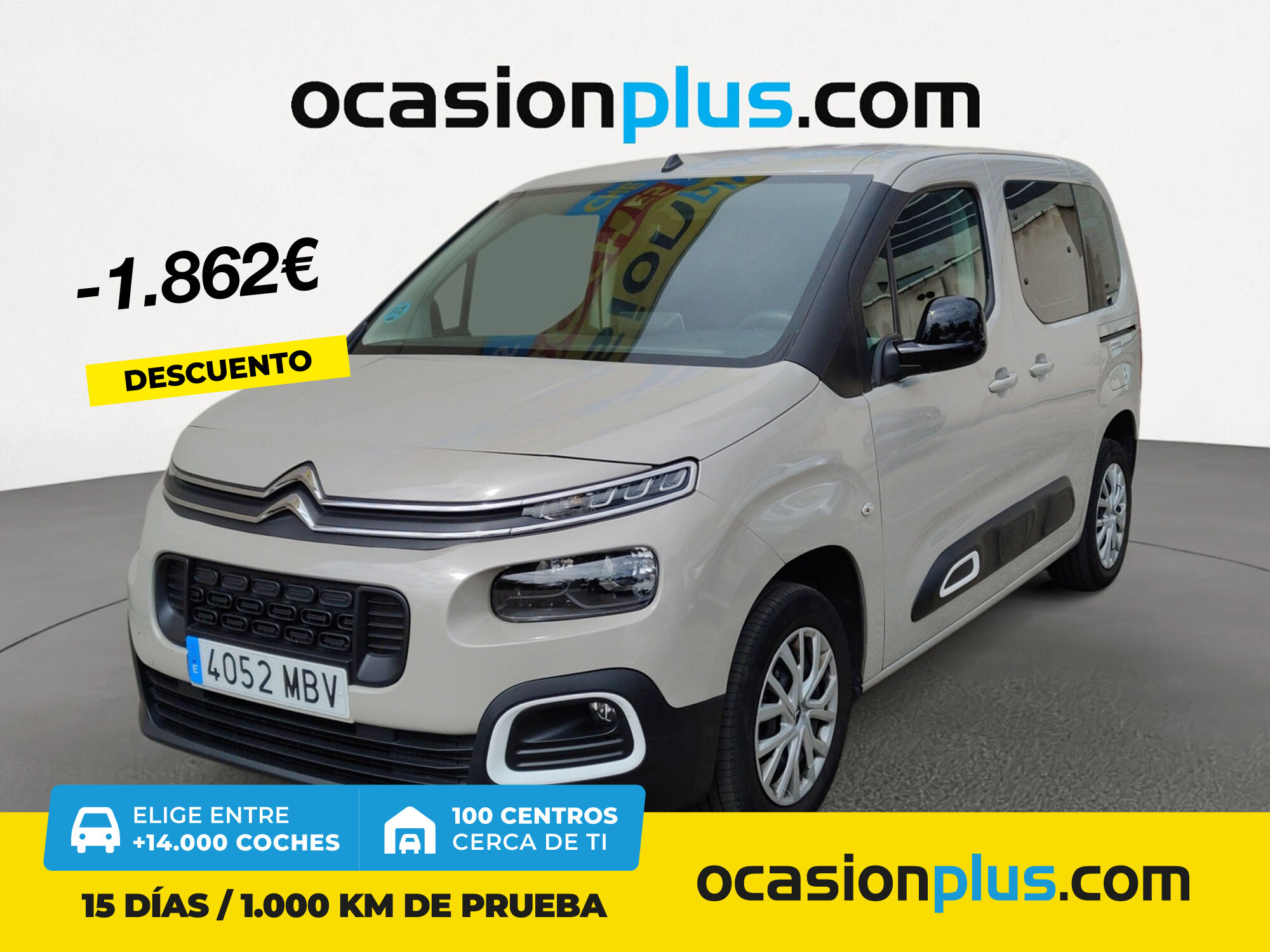 CITROEN Berlingo (PureTech 110 S&S Talla M Feel 81 kW (110 CV)) en Madrid