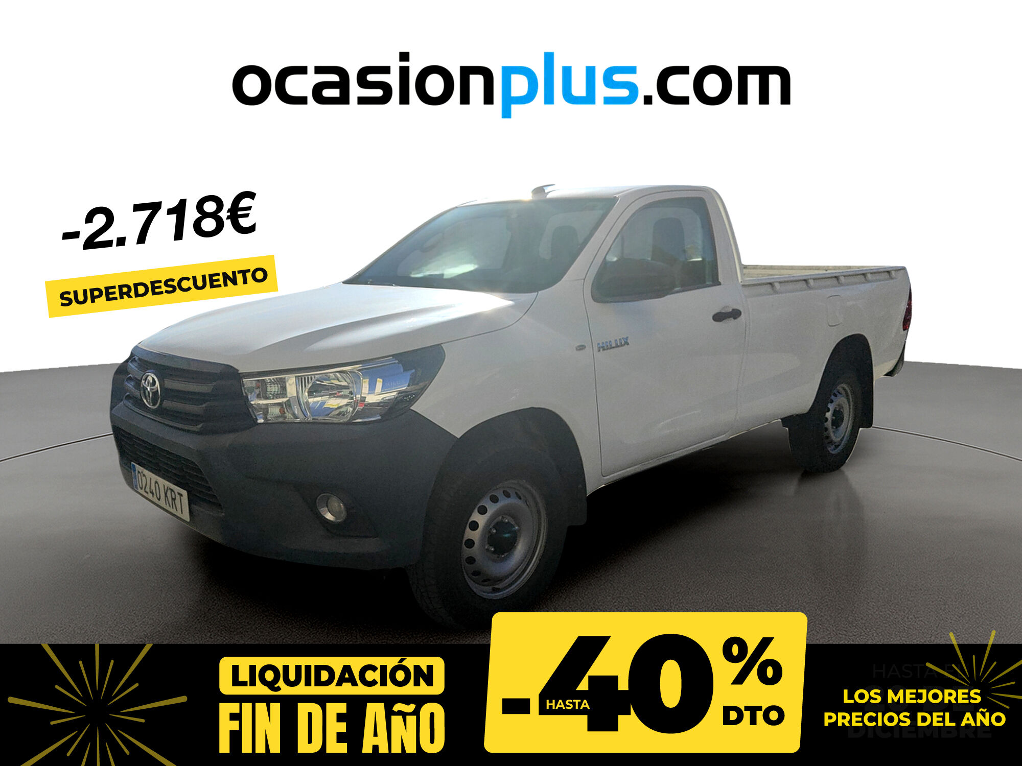 TOYOTA Hilux (2.4 D-4D Cabina Sencilla GX 110 kW (150 CV)) en Madrid