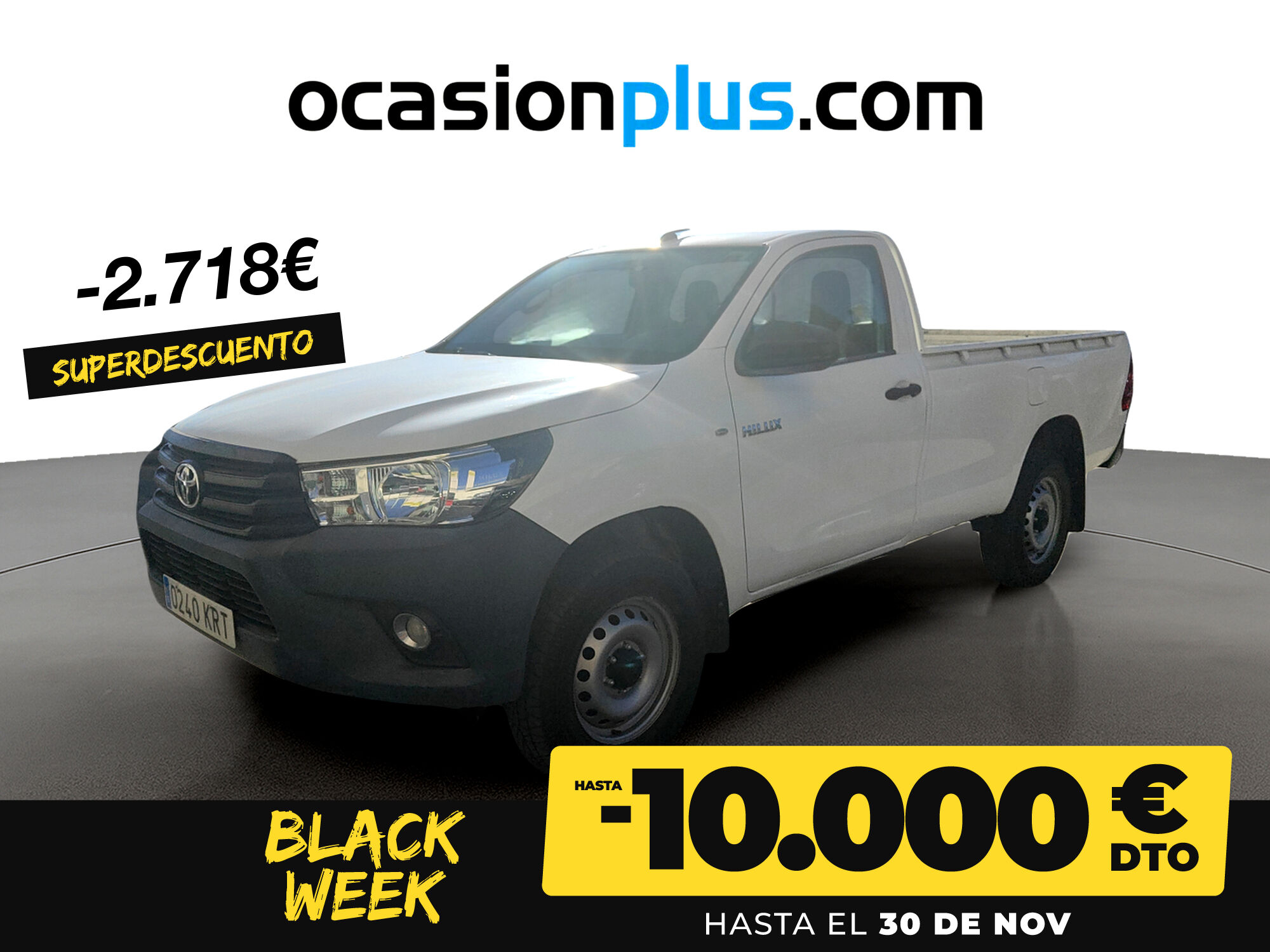 TOYOTA Hilux (2.4 D-4D Cabina Sencilla GX 110 kW (150 CV)) en Madrid