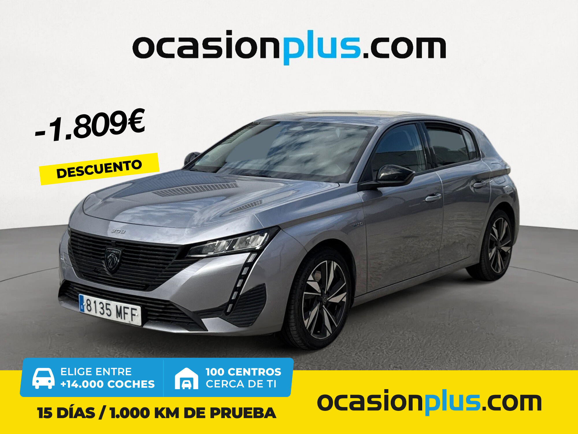 PEUGEOT 308 (Active Pack Hybrid EAT8 132 kW (180 CV)) en Madrid